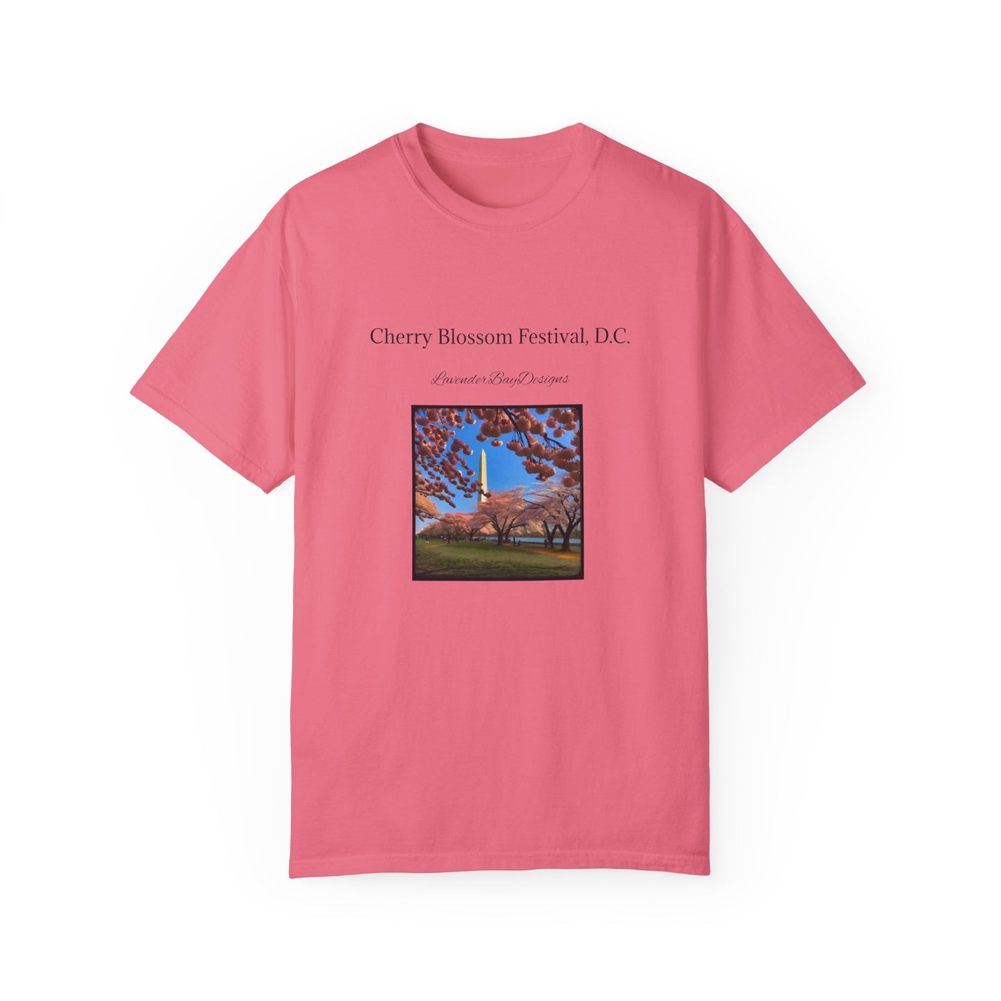 Cherry Blossom Festival Unisex Garment-Dyed T-shirt