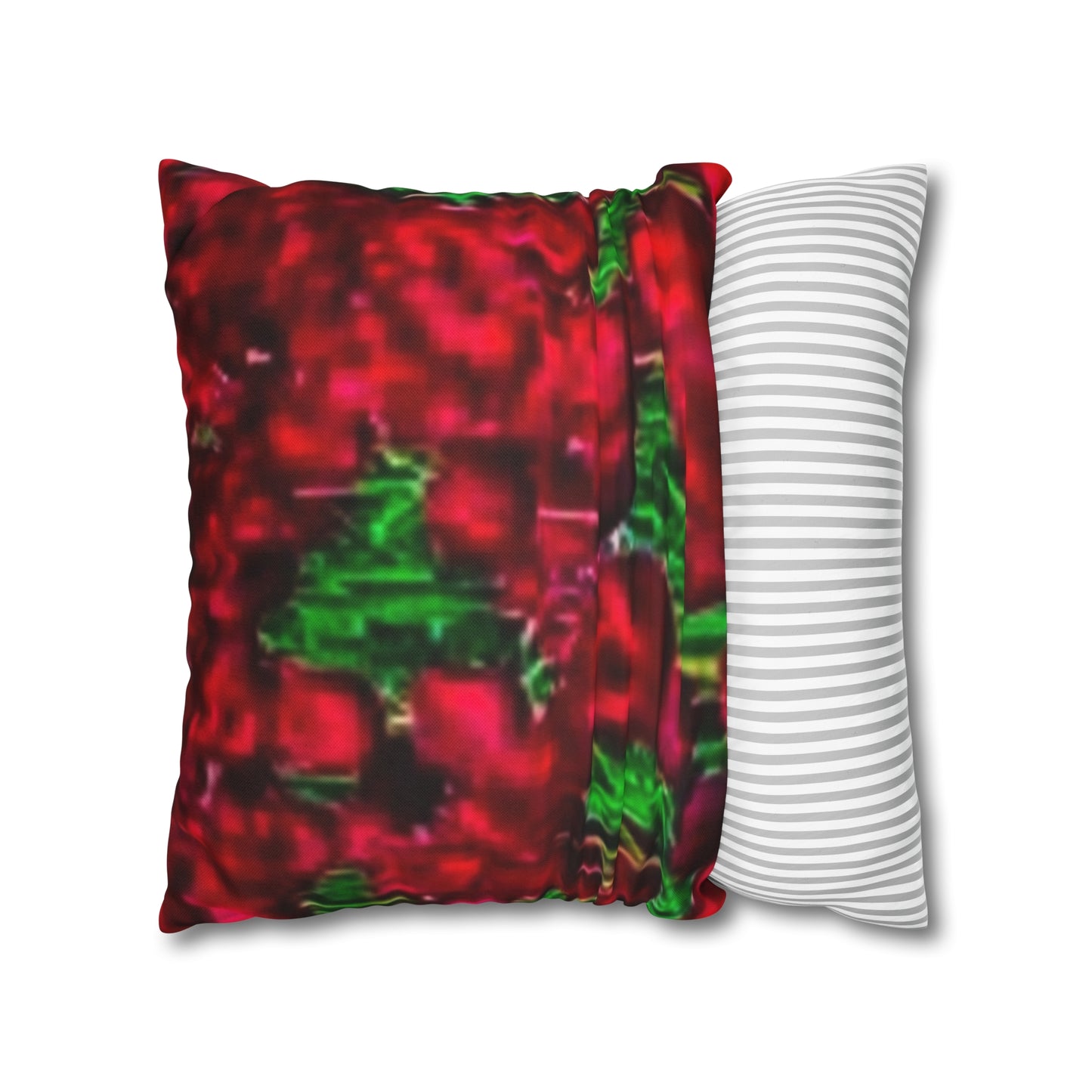 Spun Polyester Square Pillowcase