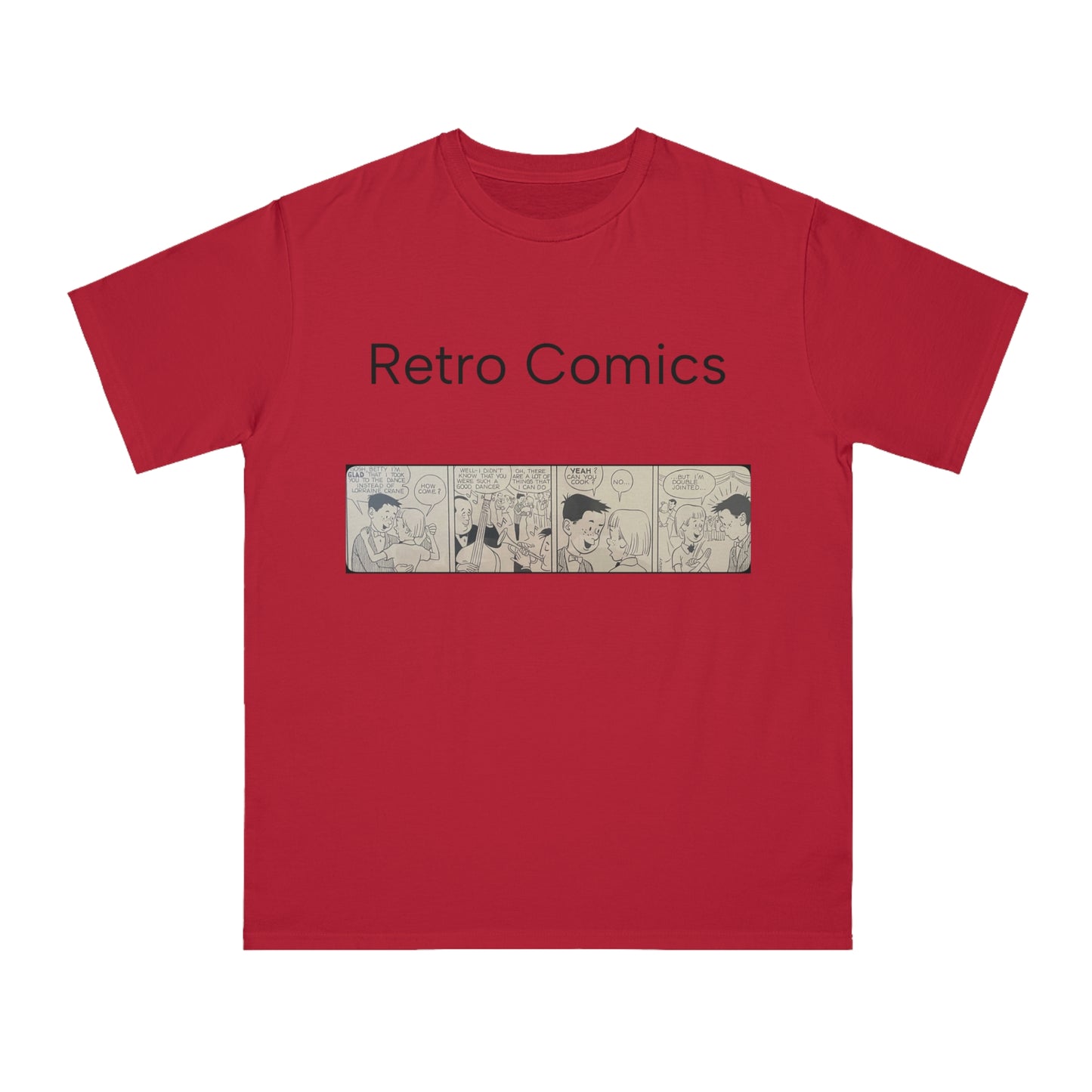 Retro Comics Organic Unisex Classic T-Shirt