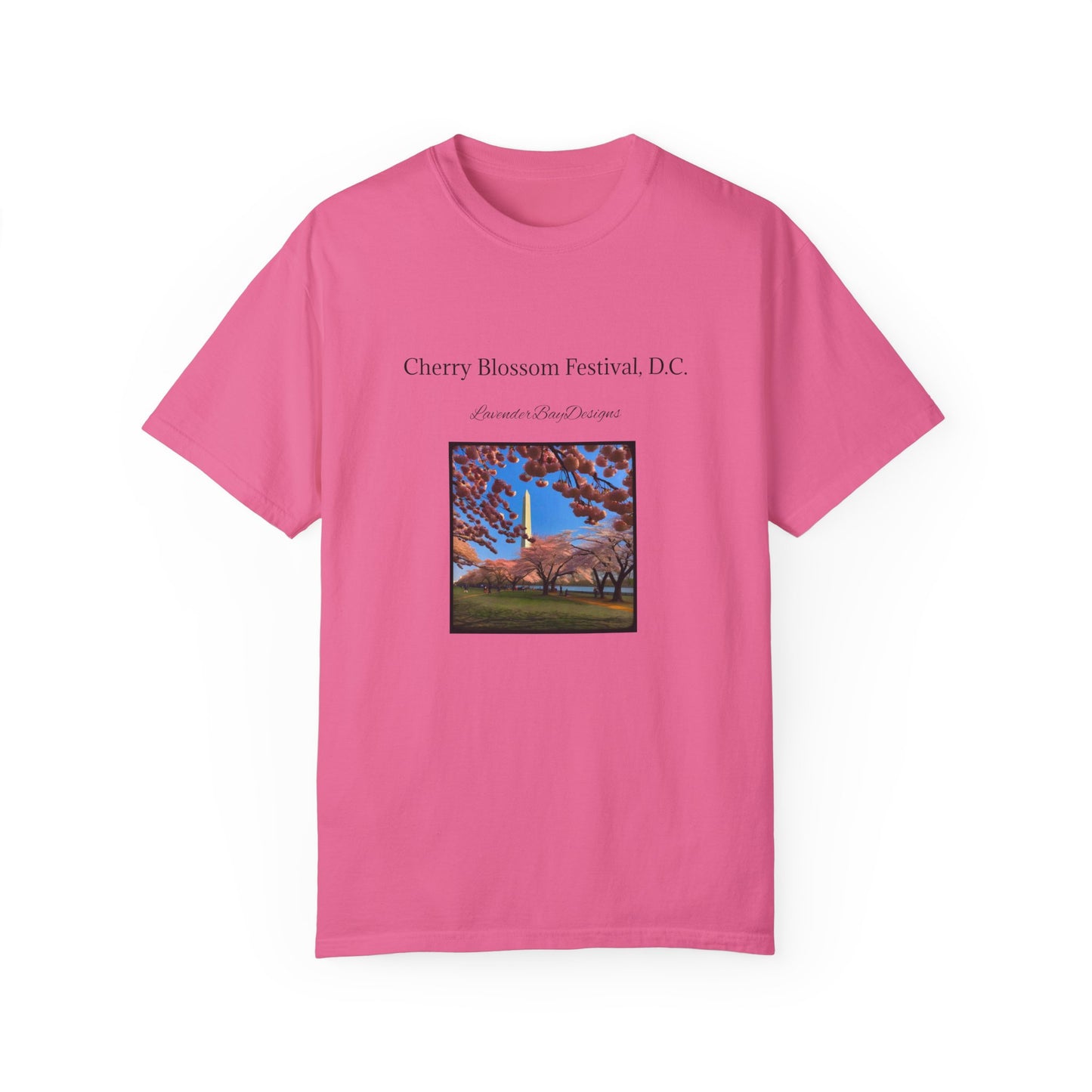 Cherry Blossom Festival Unisex Garment-Dyed T-shirt