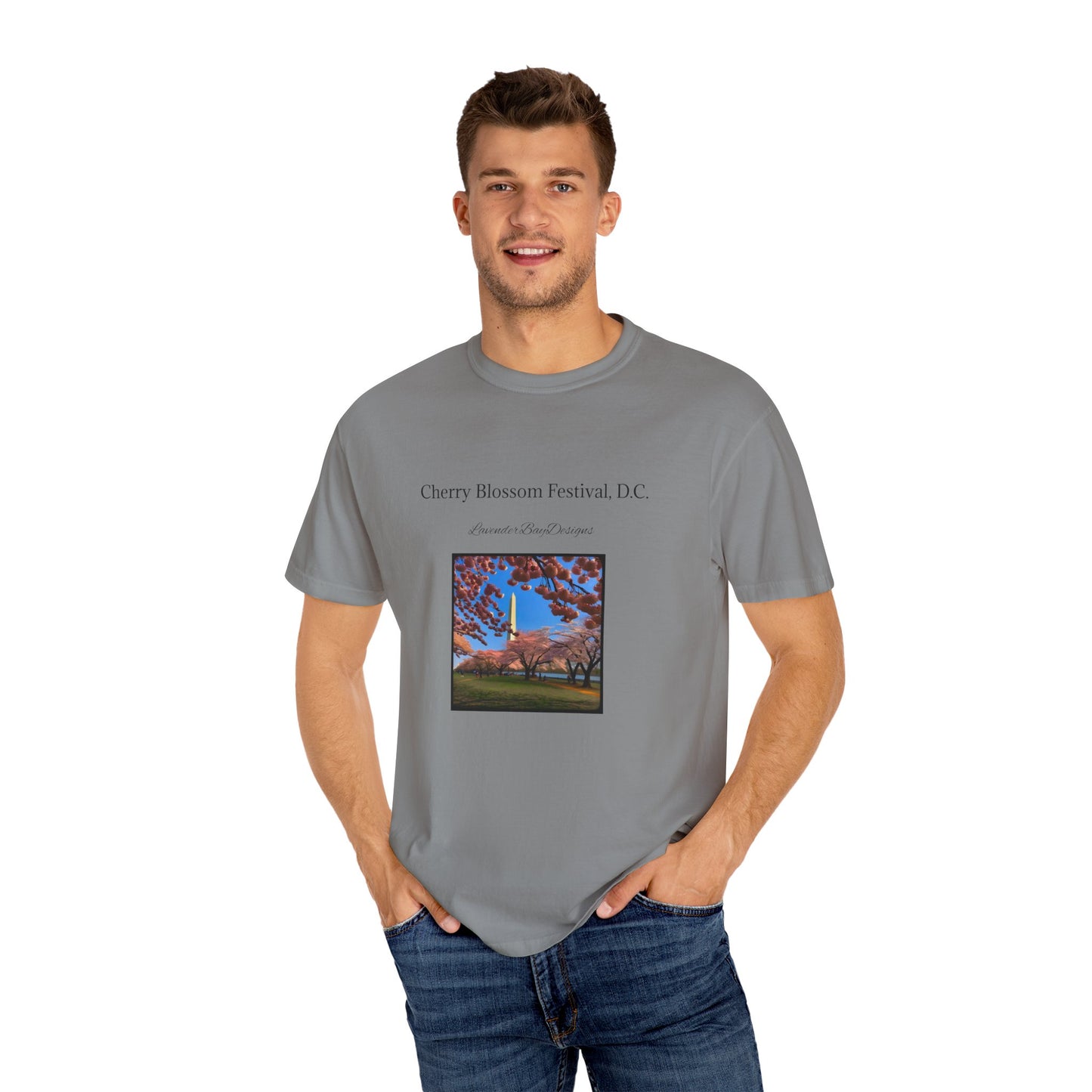 Cherry Blossom Festival Unisex Garment-Dyed T-shirt