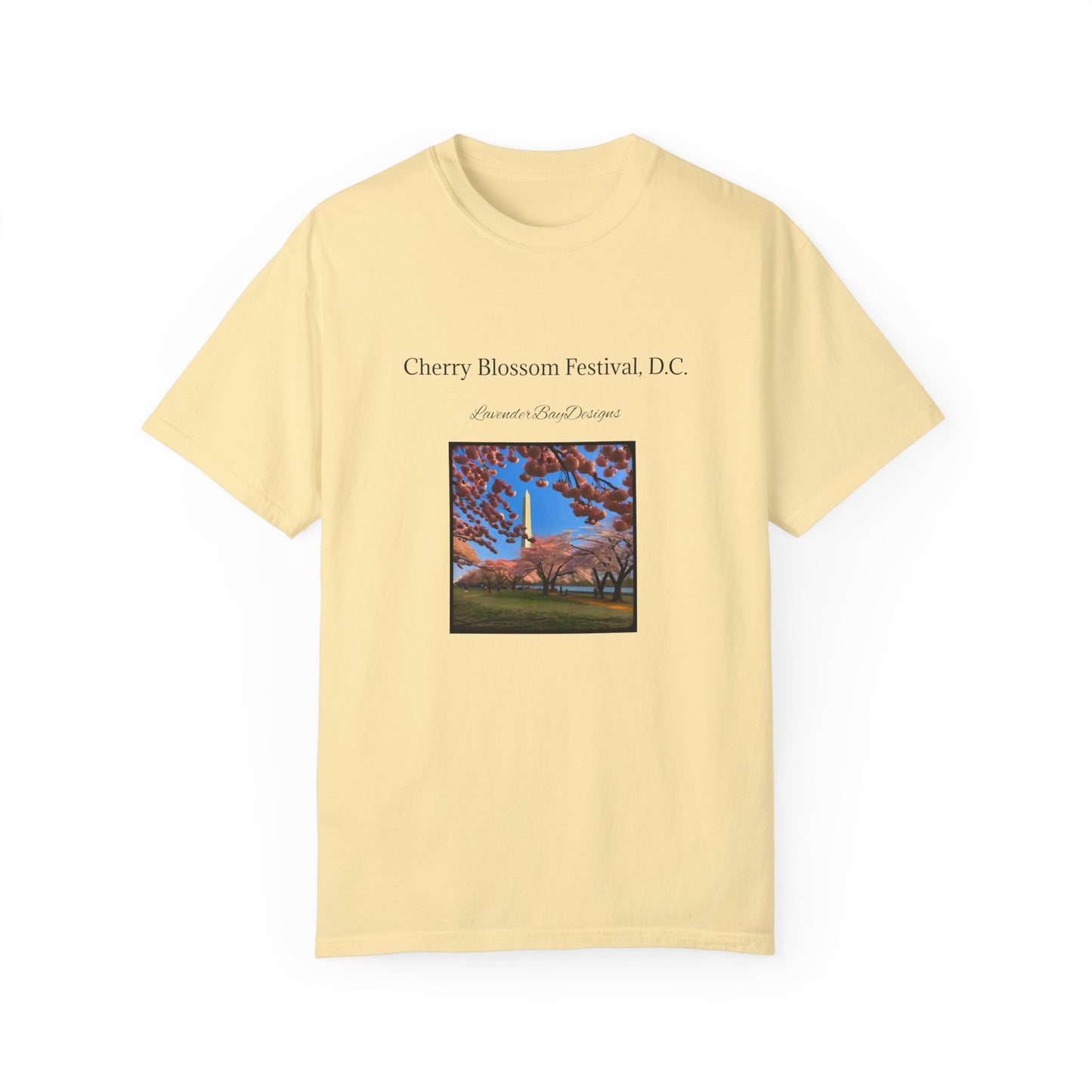 Cherry Blossom Festival Unisex Garment-Dyed T-shirt