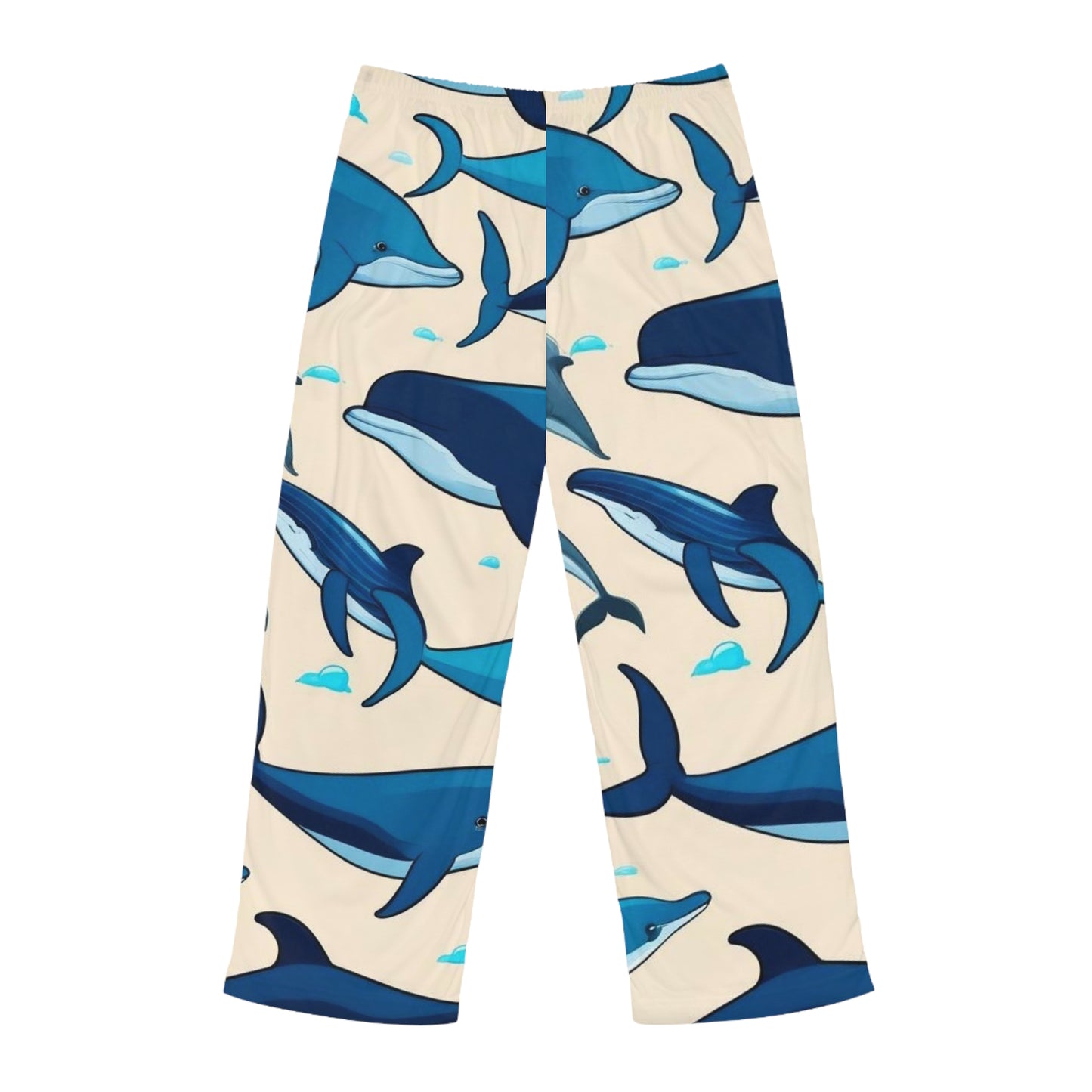 Whales Pajama Pants (AOP)