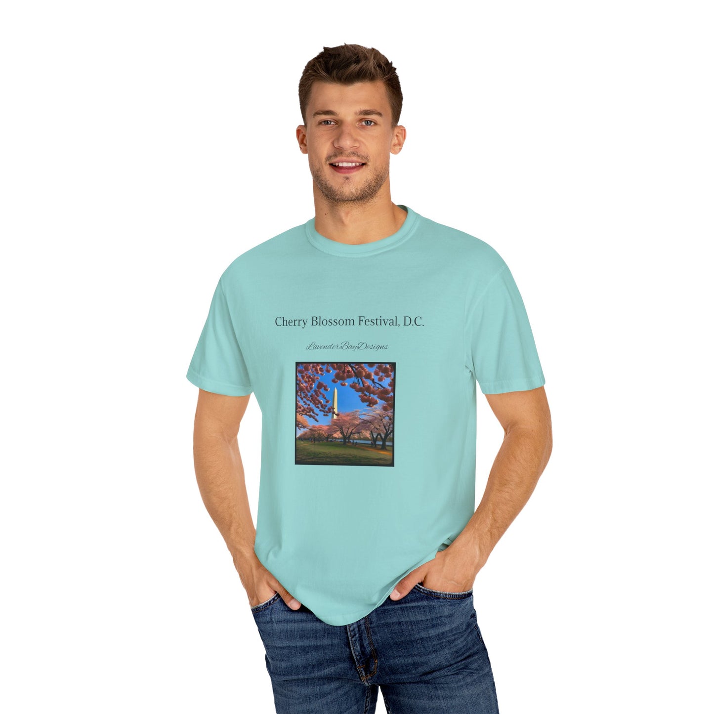 Cherry Blossom Festival Unisex Garment-Dyed T-shirt