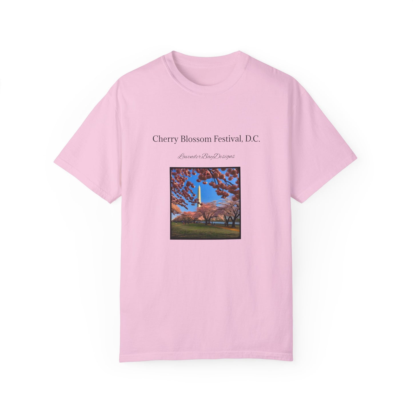 Cherry Blossom Festival Unisex Garment-Dyed T-shirt