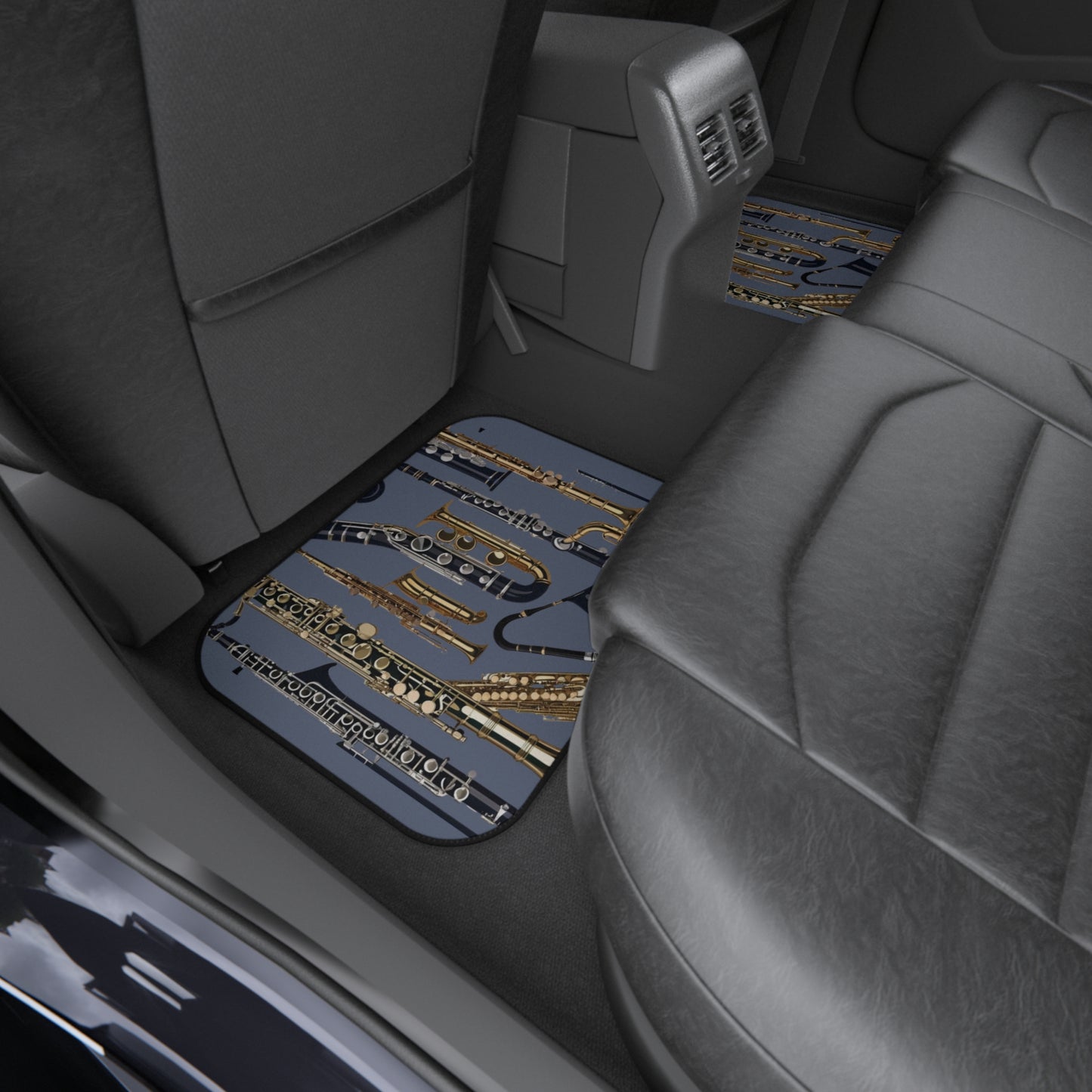 Wind Instruments Car Mats (Set of 4)