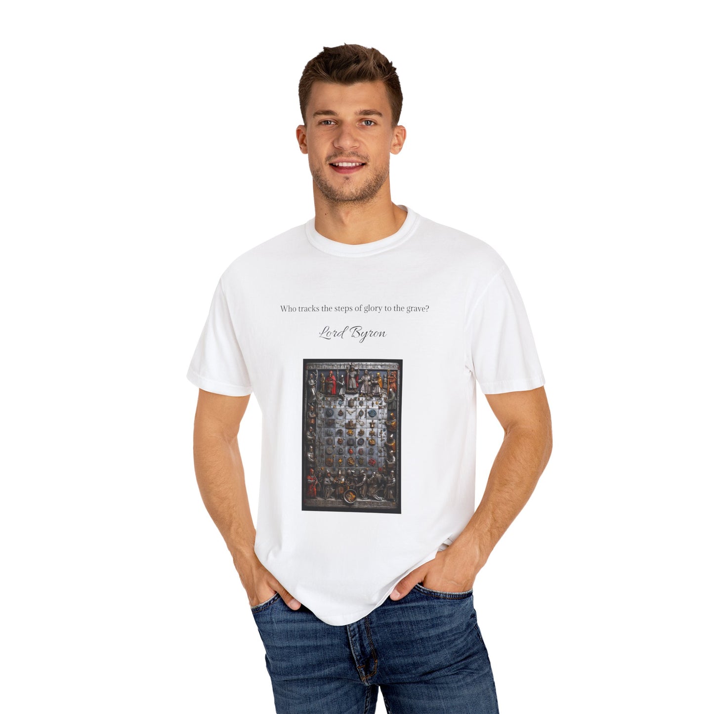 Lord Byron Unisex Garment-Dyed T-shirt