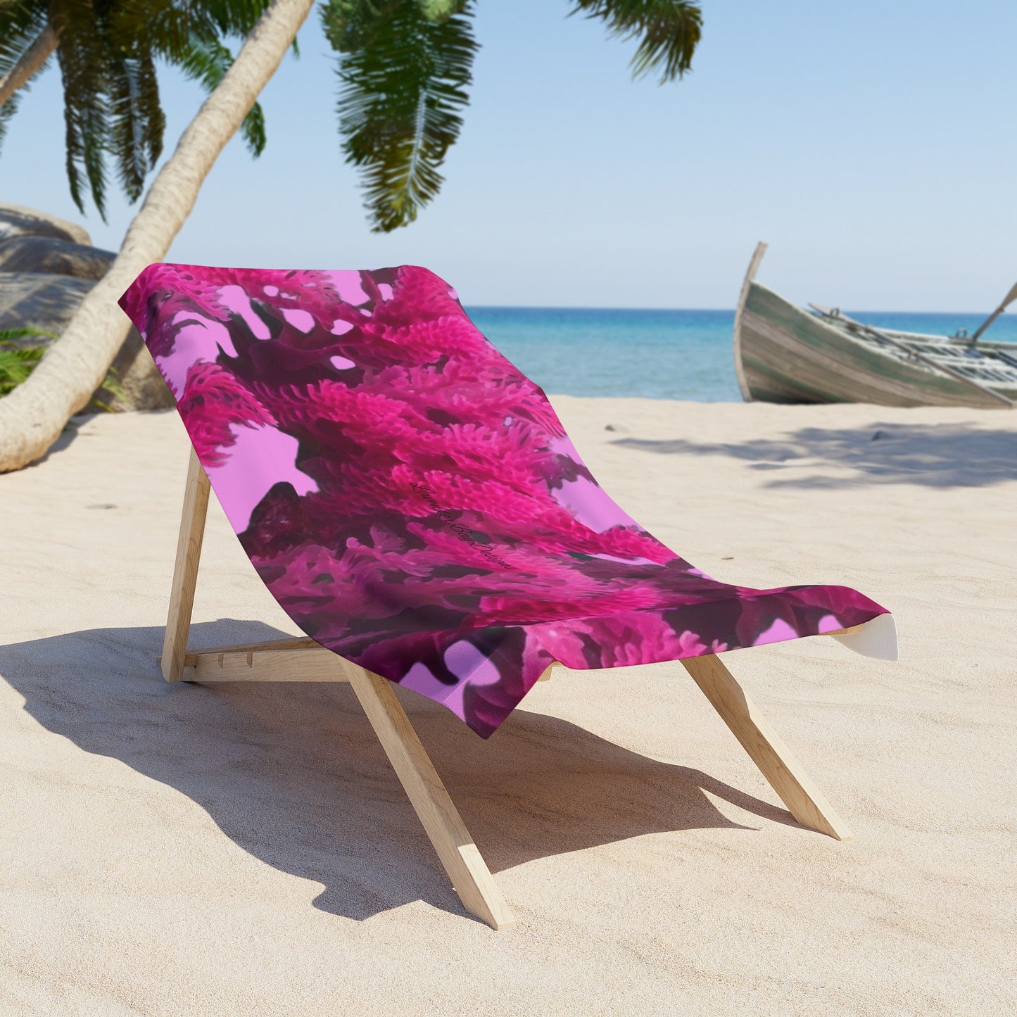 Pinkest Kelp Beach Towel