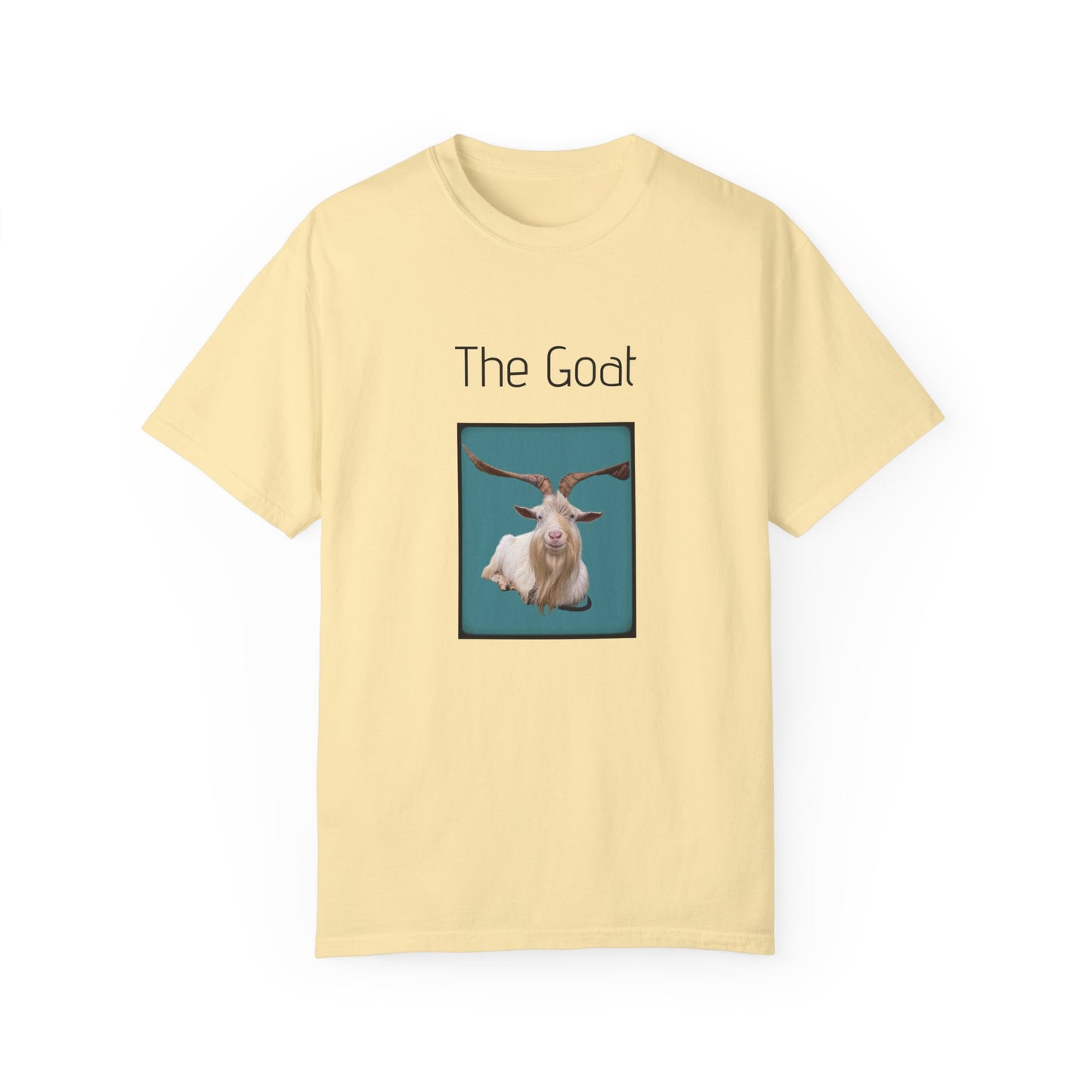 The Goat Unisex Garment-Dyed T-shirt