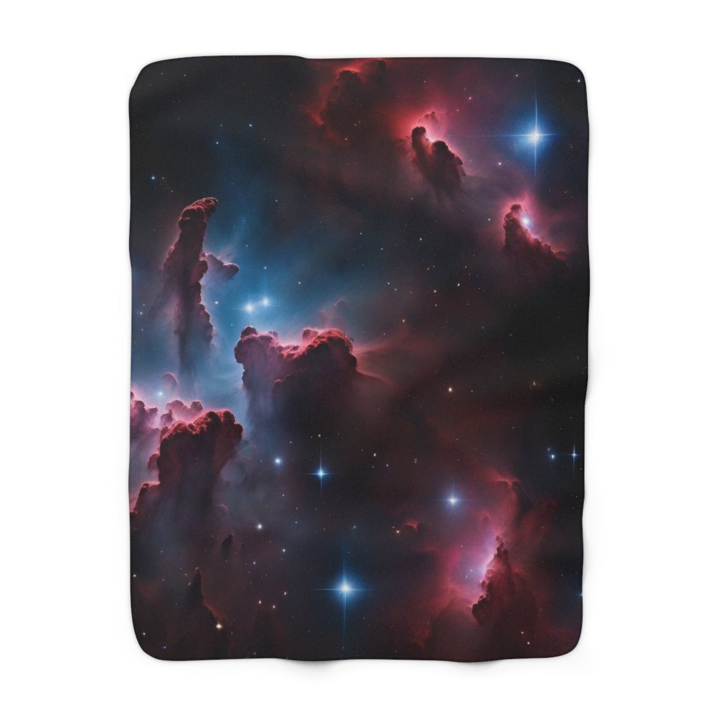 Nebula Sherpa Fleece Blanket