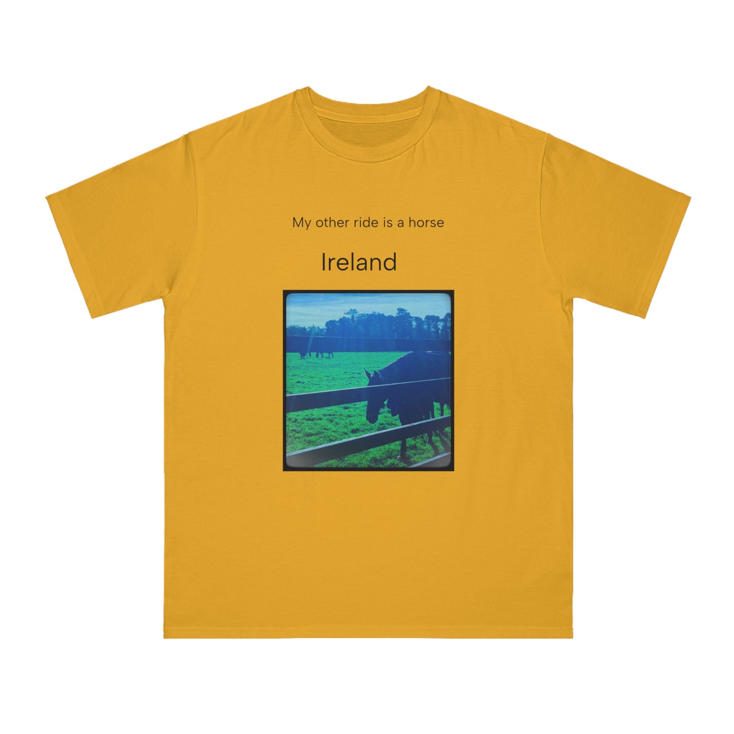 Ireland horses Organic Unisex Classic T-Shirt