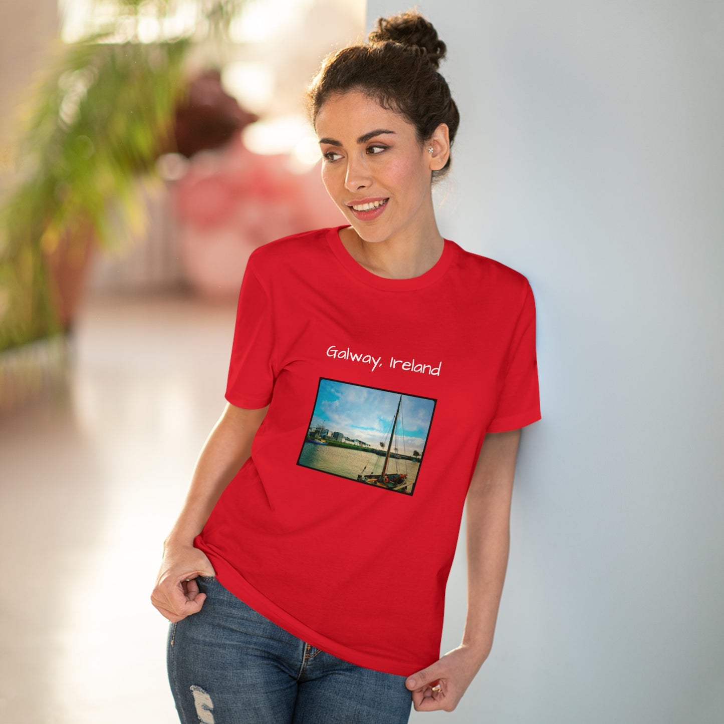 Galway, Ireland Travel Organic Creator T-shirt - Unisex