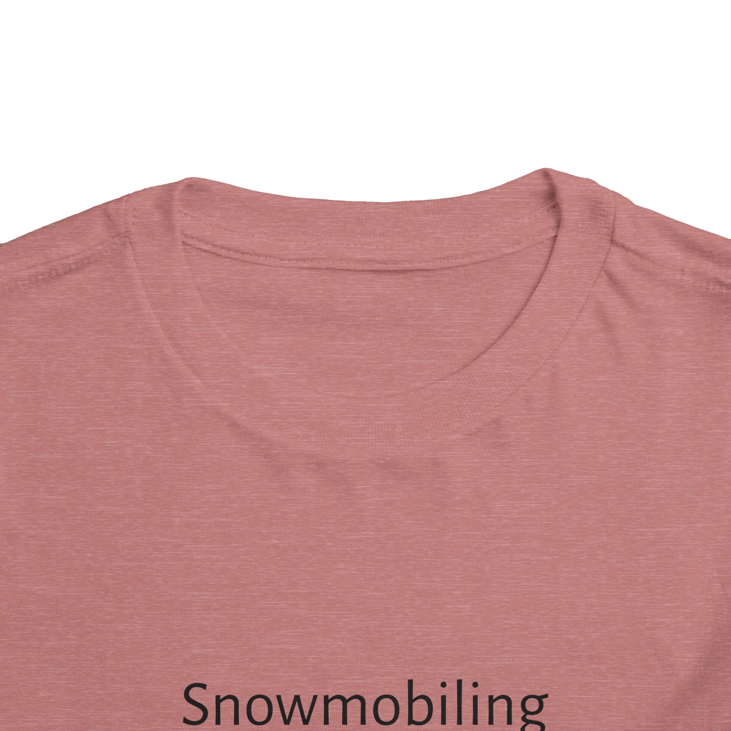 Snowmobiling Toddler Short Sleeve Tee