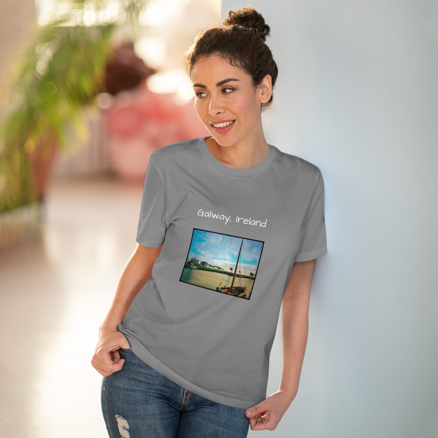 Galway, Ireland Travel Organic Creator T-shirt - Unisex