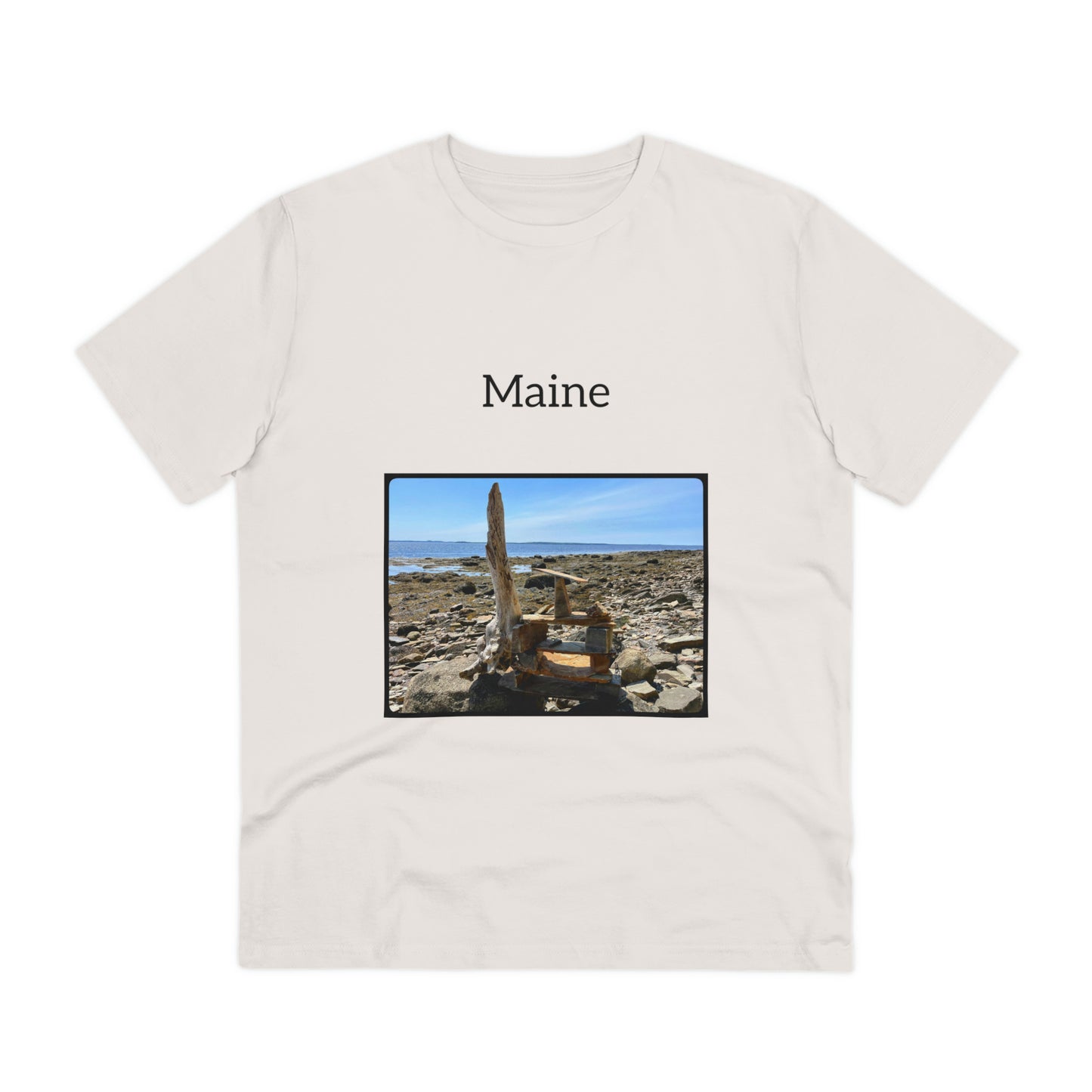 Maine Coastal Travel Organic Creator T-shirt - Unisex