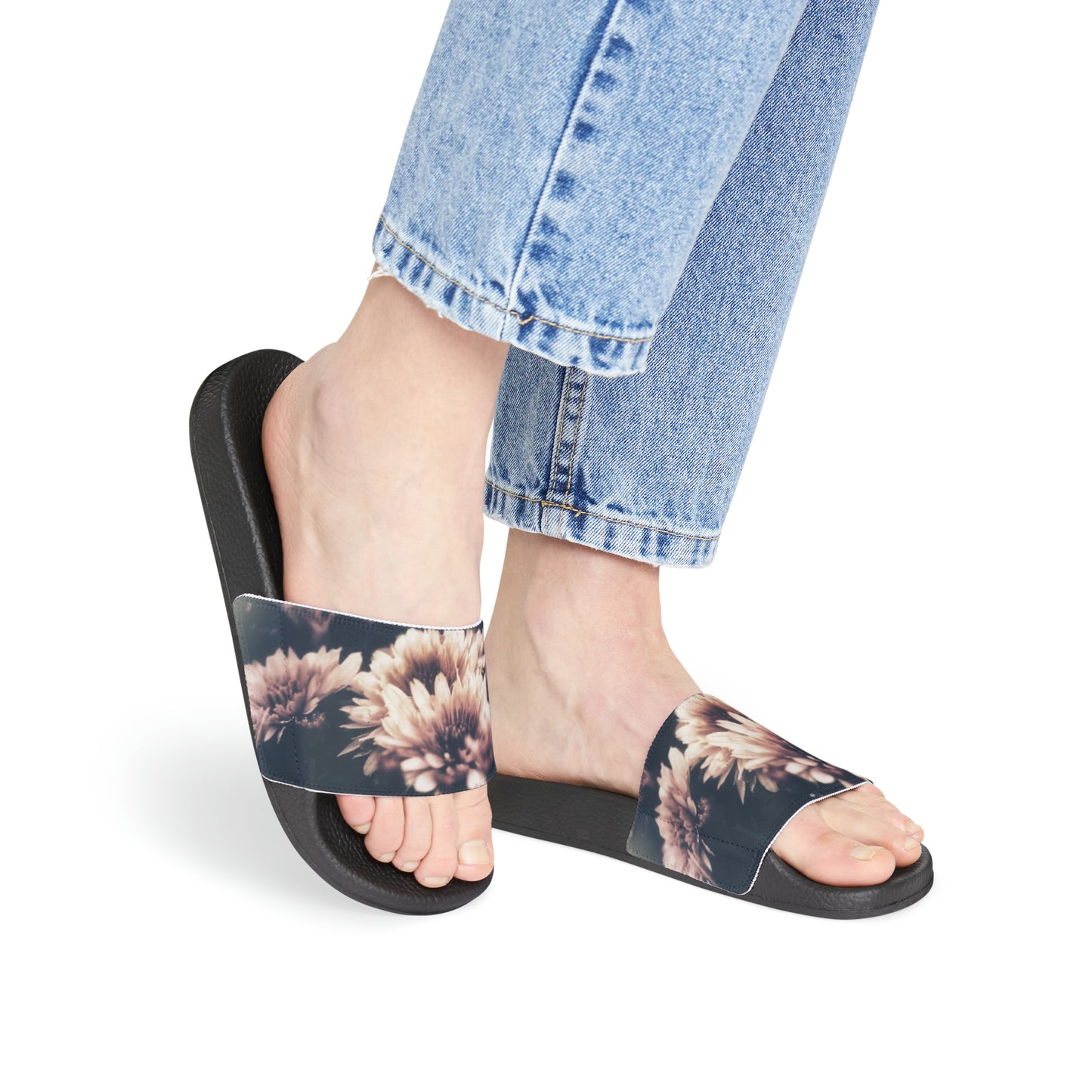 Flora Women's PU Slide Sandals