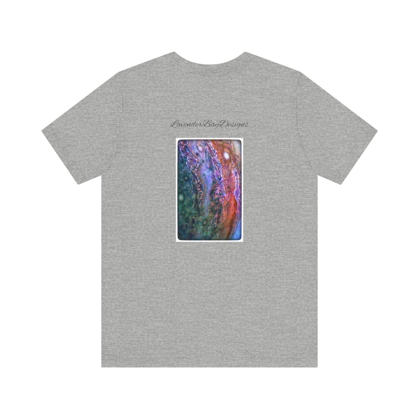 Marbled Pastel Unisex Jersey Short Sleeve Tee