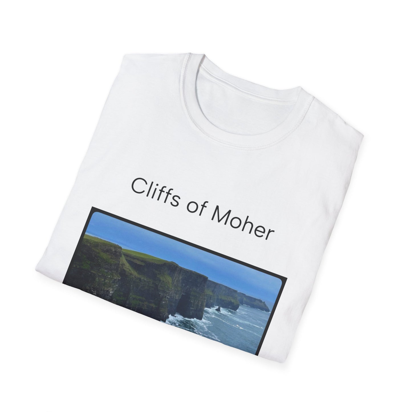 Ireland cliffs of Moher Unisex Softstyle T-Shirt