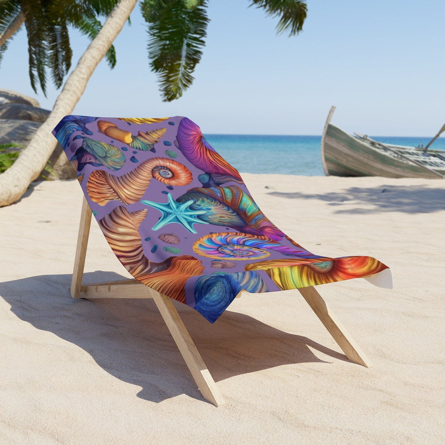 Seashells Beach Towel