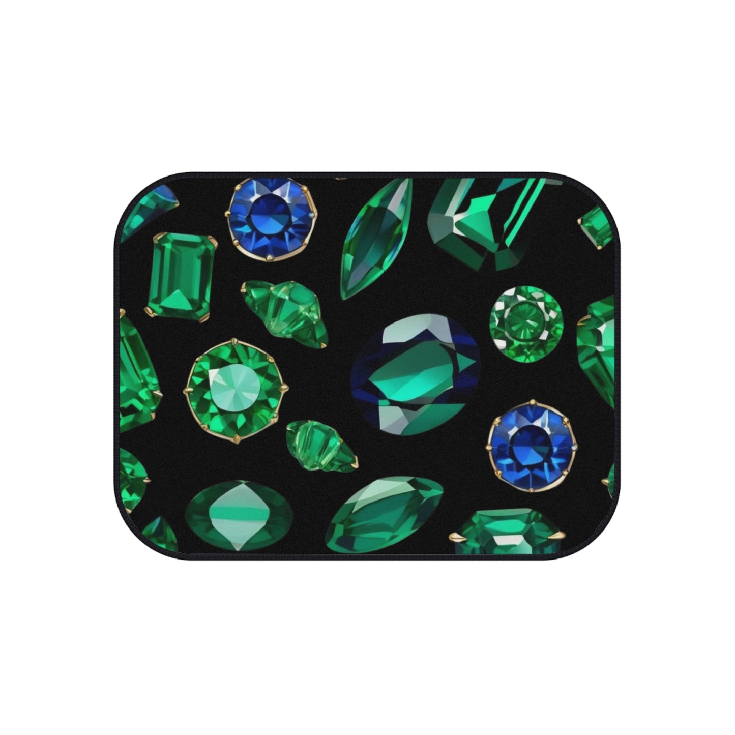 Emeralds and Sapphires Car Mats (Set of 4)