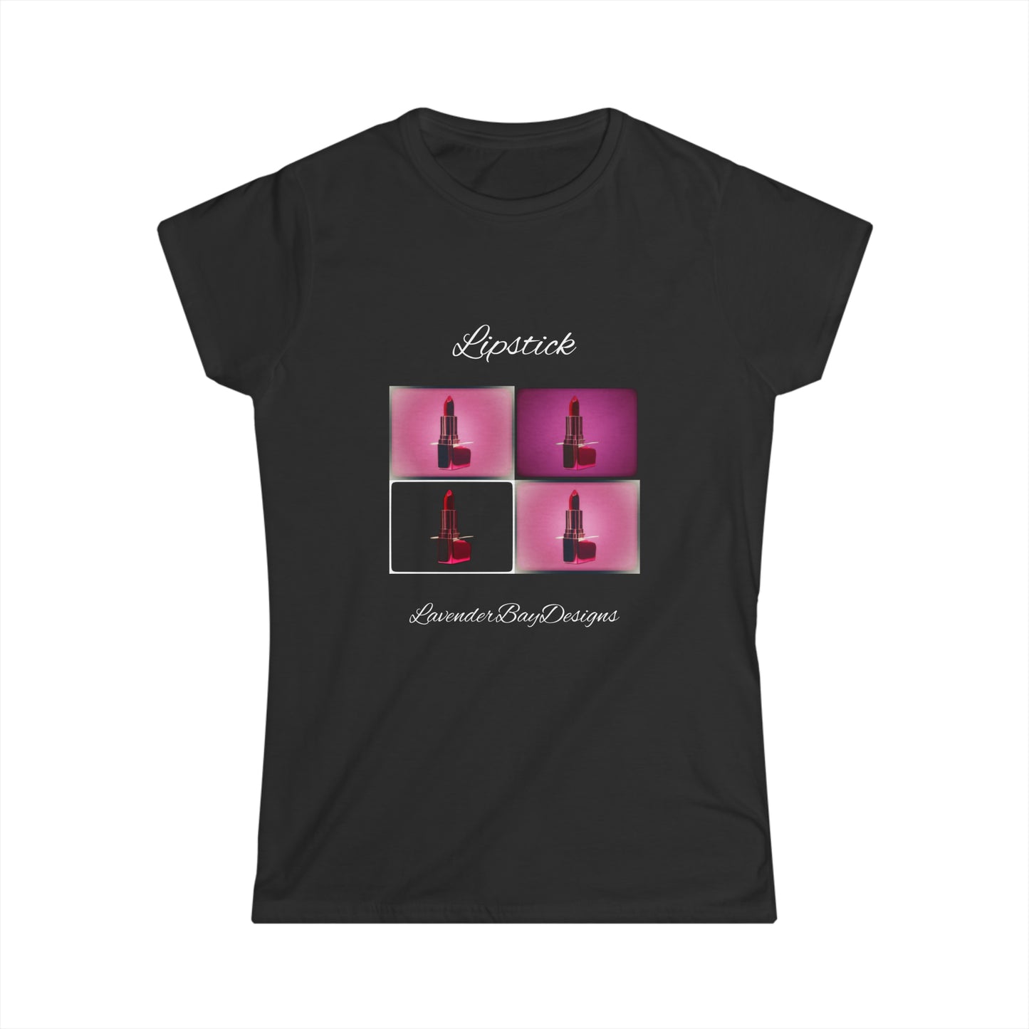 Lipstick Square Women's Softstyle Tee