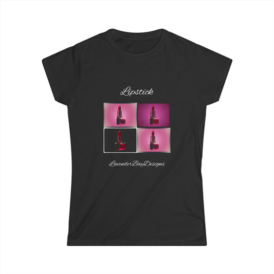 Lipstick Square Women's Softstyle Tee