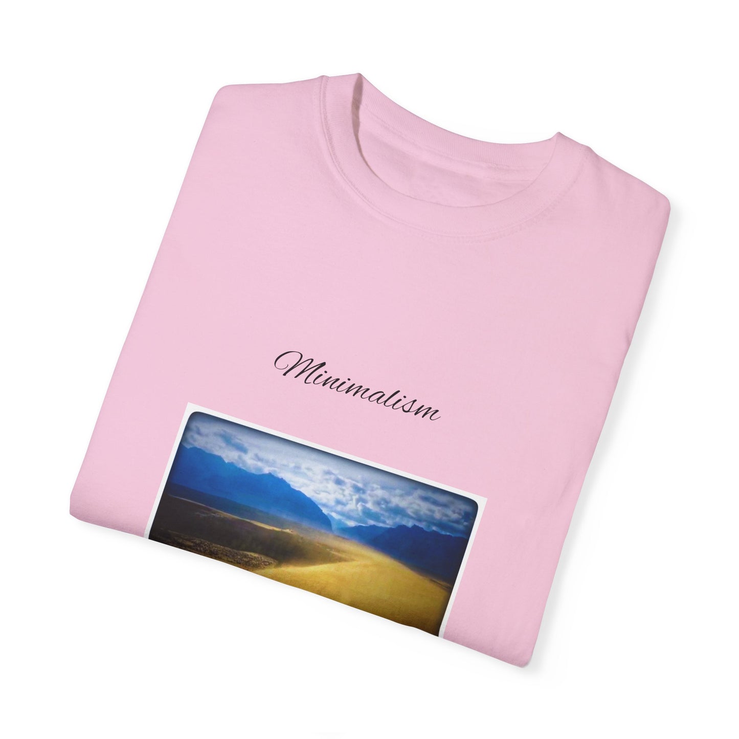 Minimalism Unisex Garment-Dyed T-shirt