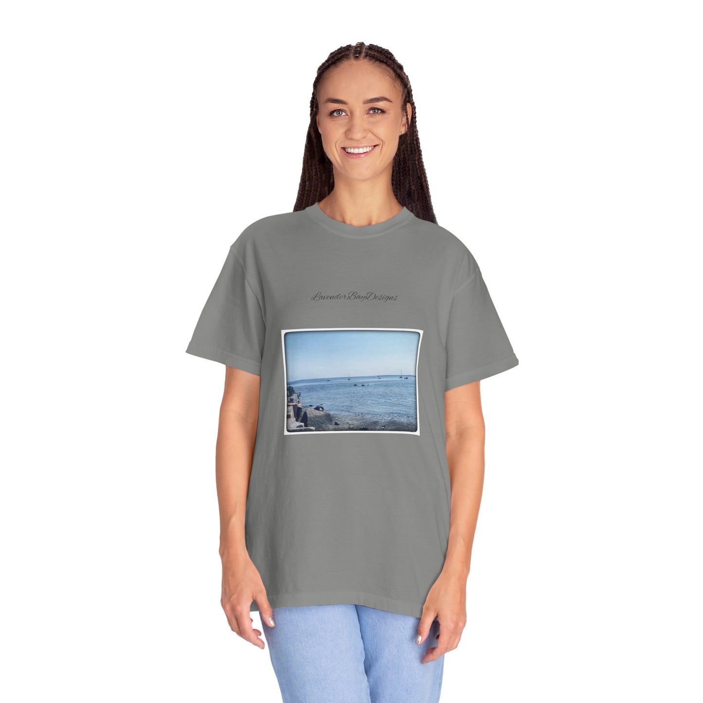 Baby blue Bay  Garment-Dyed T-shirt