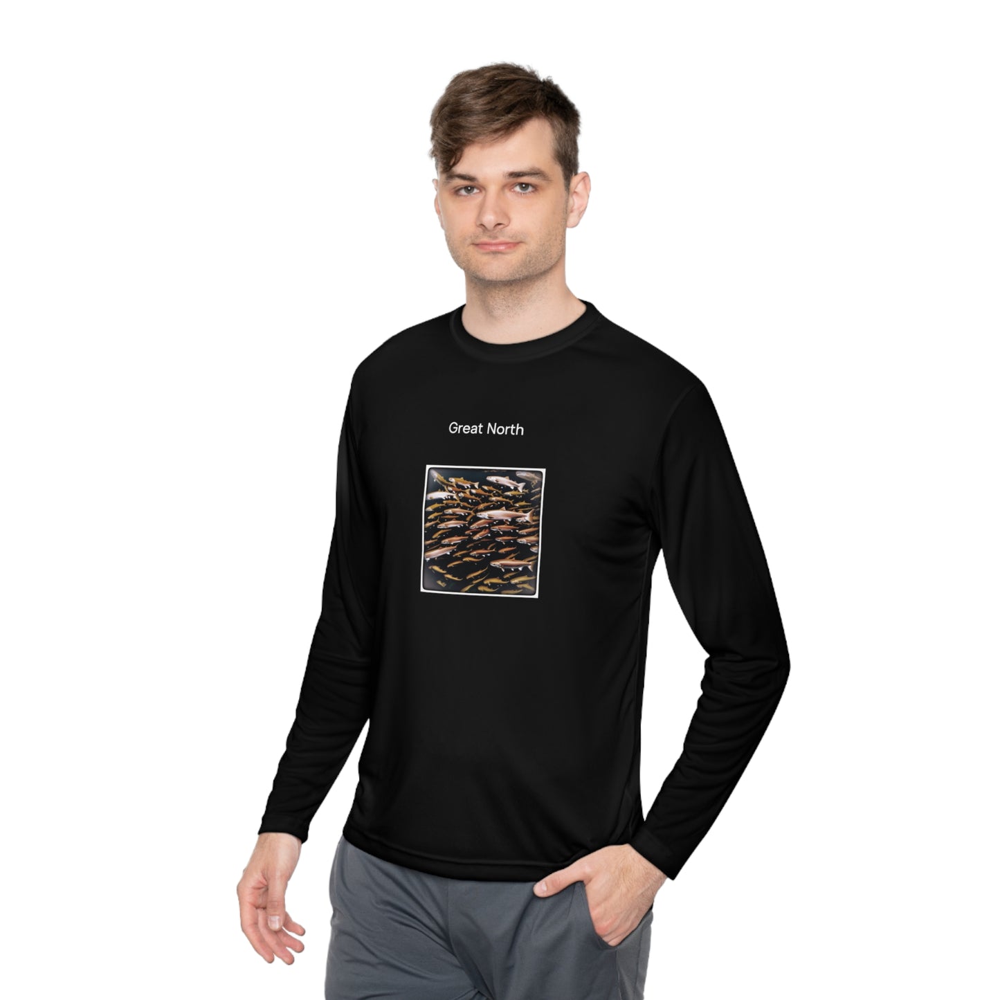 Great North Unisex Lightweight Long Sleeve Tee