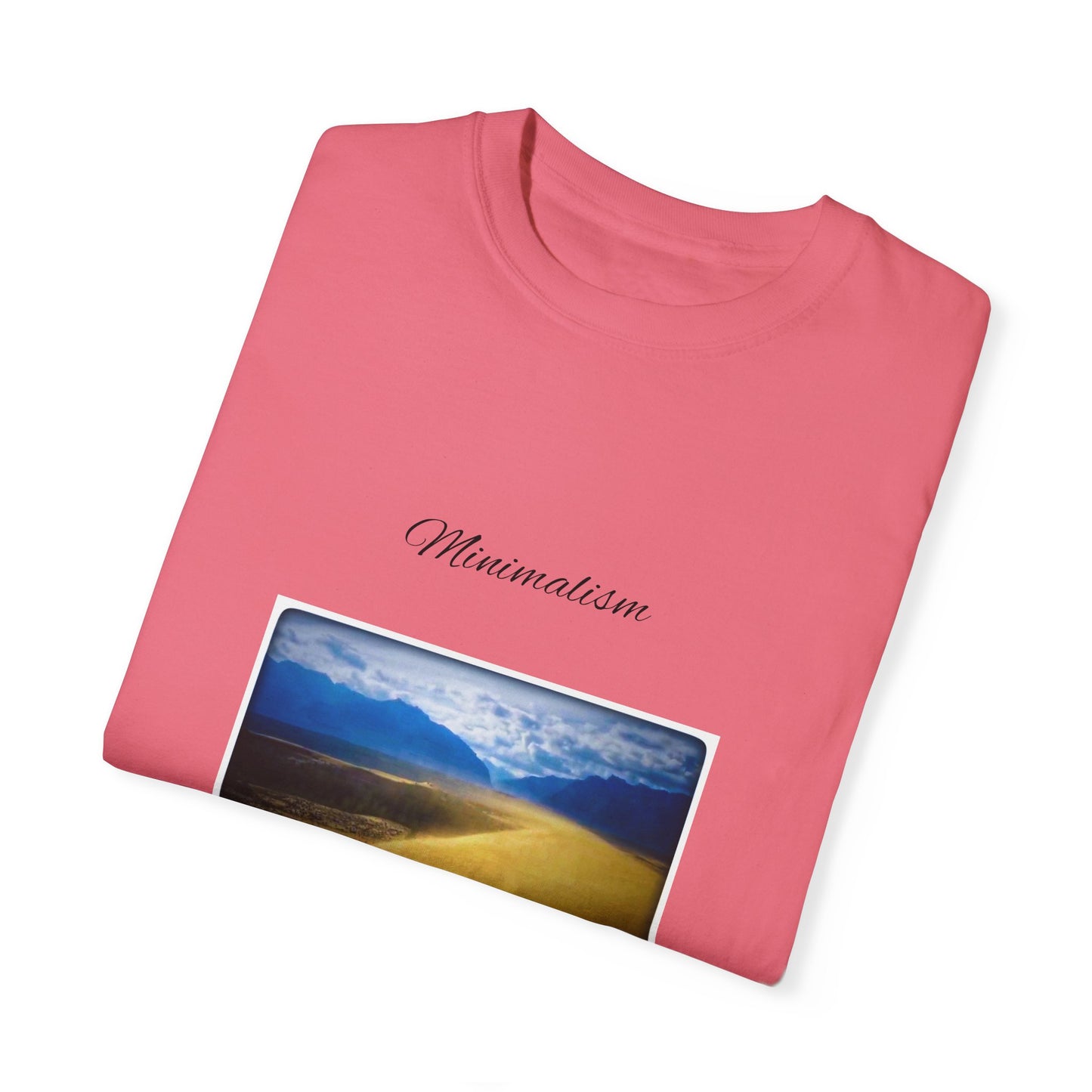 Minimalism Unisex Garment-Dyed T-shirt