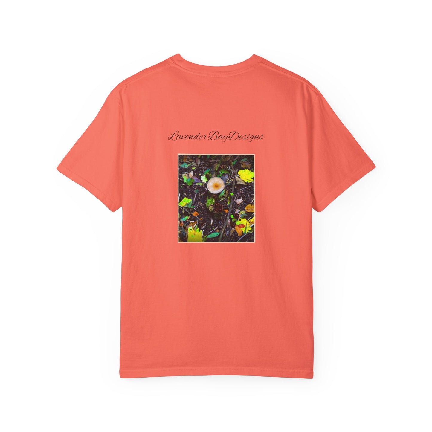 Floral Garden Unisex Garment-Dyed T-shirt