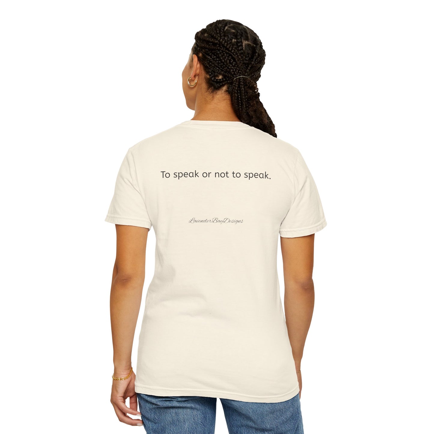 Freedom of Expression Justice Unisex Garment-Dyed T-shirt