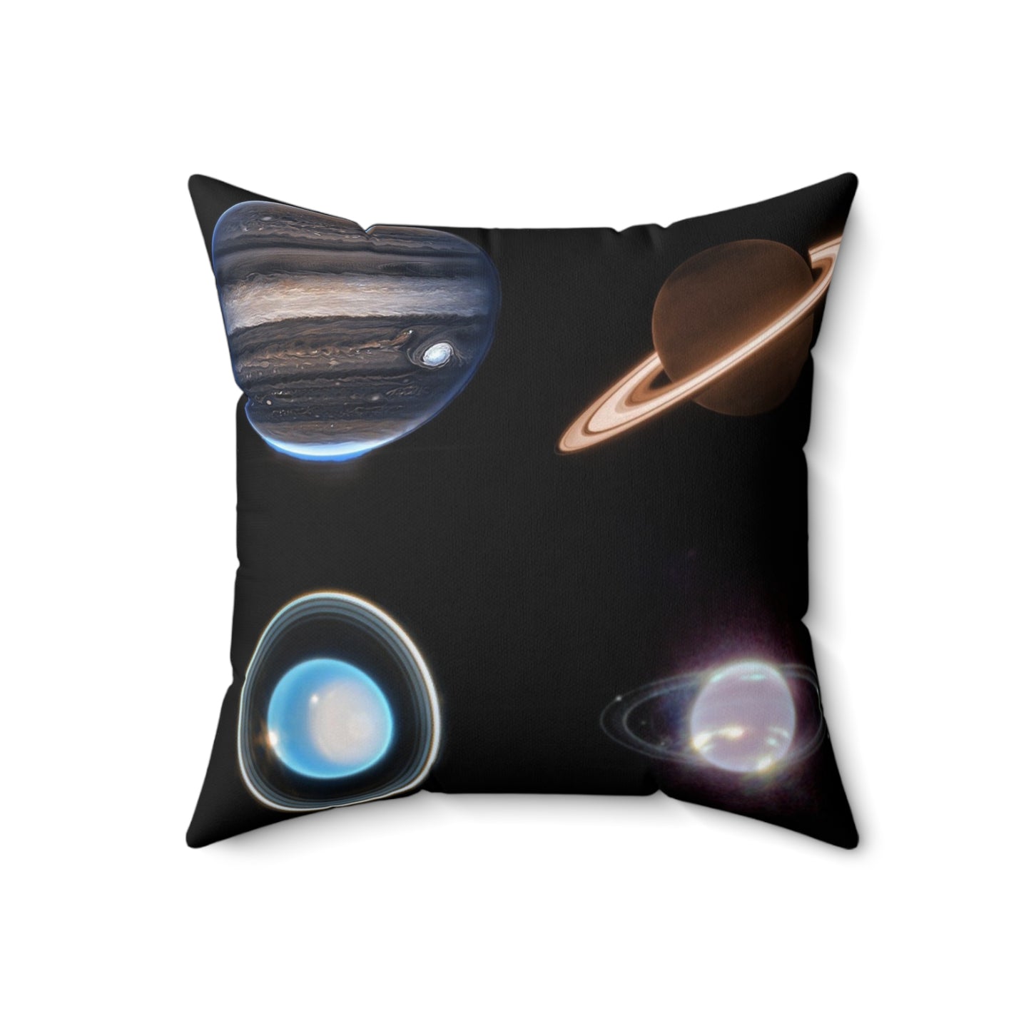 Space Spun Polyester Square Pillow