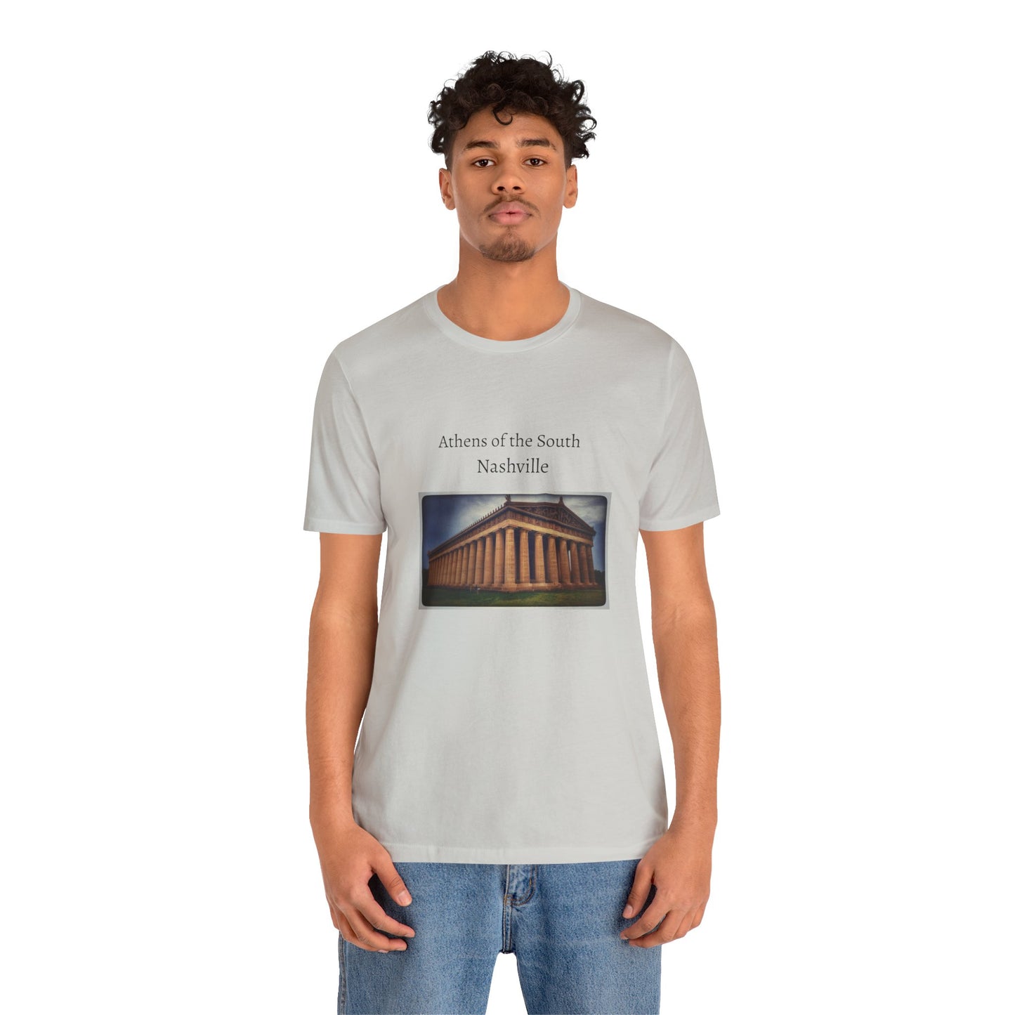 Athens of the South Two Sided Print Unisex Jersey Short Sleeve Tee