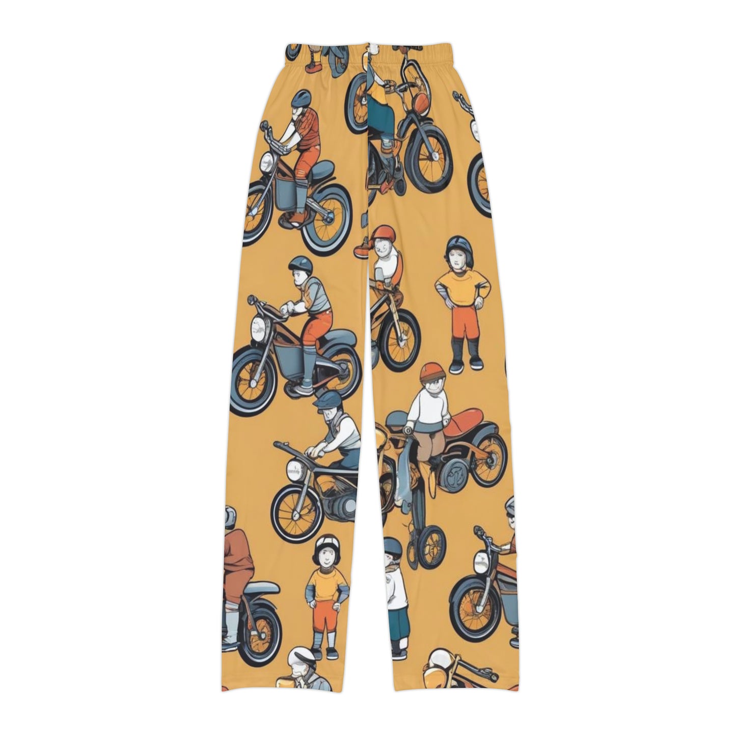 Bikes Kids Pajama Pants (AOP)