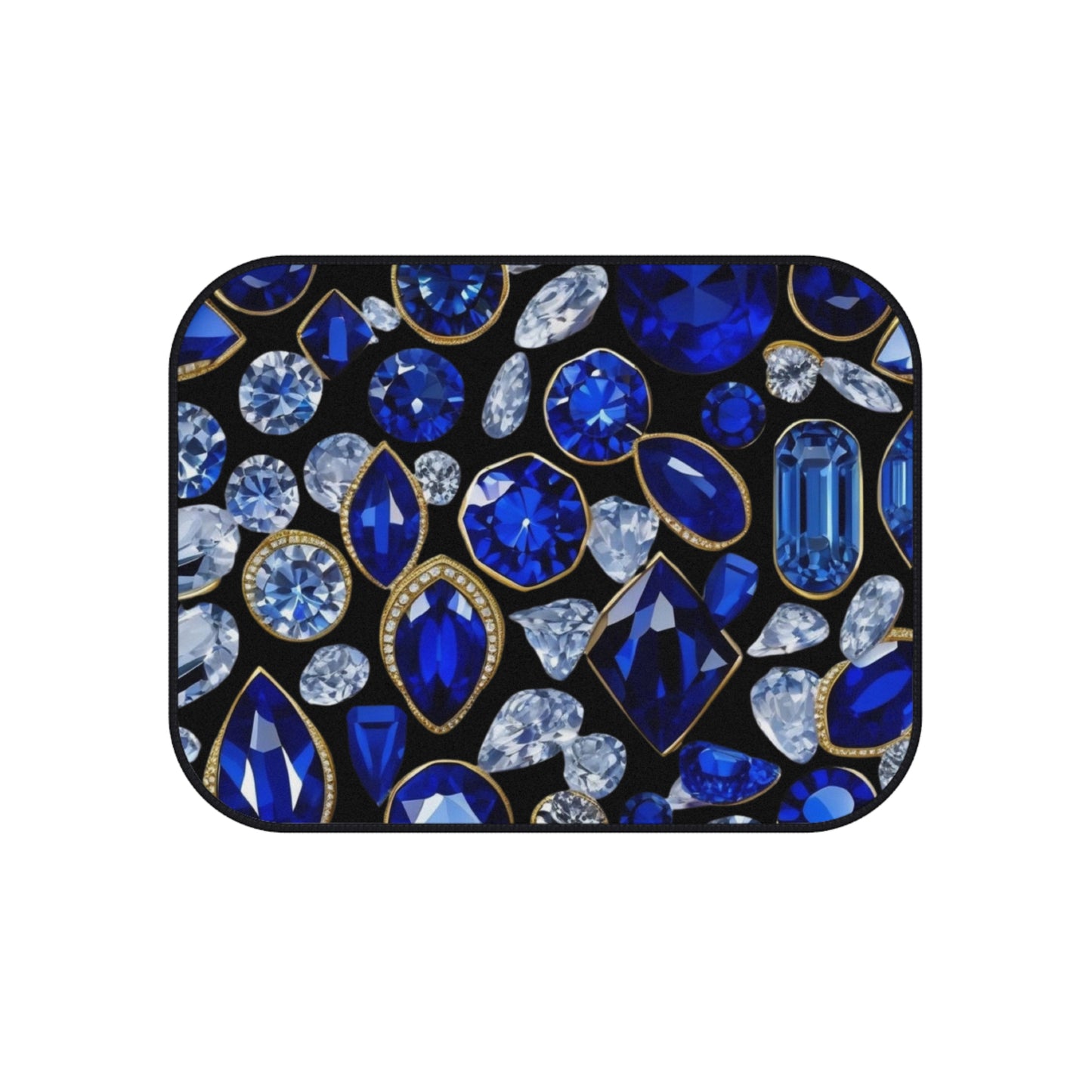 Diamonds and Sapphires Car Mats (Set of 4)