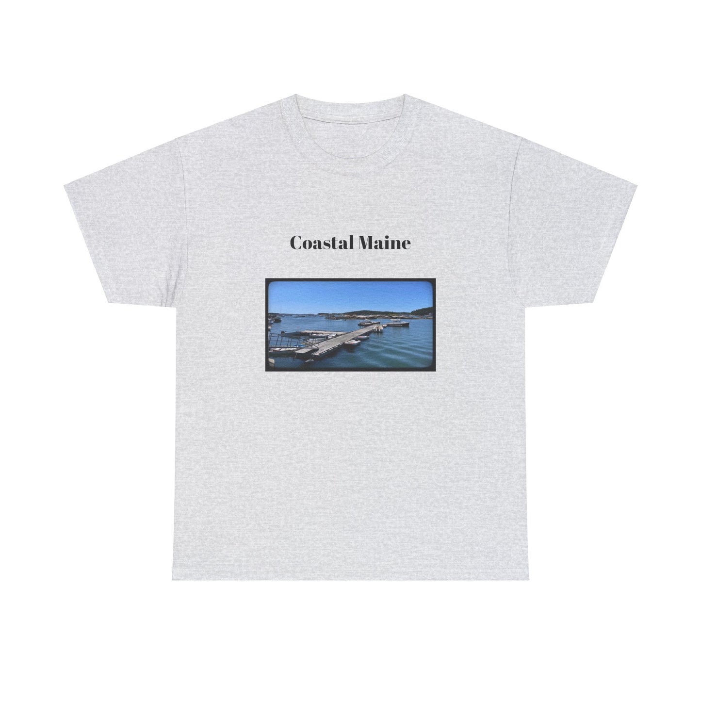 Maine Pier Unisex Heavy Cotton Tee