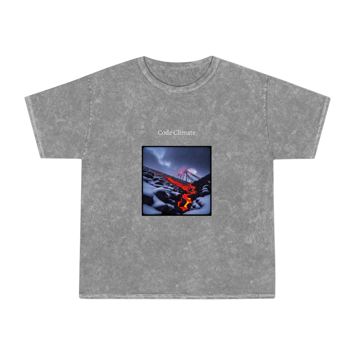 Fire and Ice Unisex Mineral Wash T-Shirt