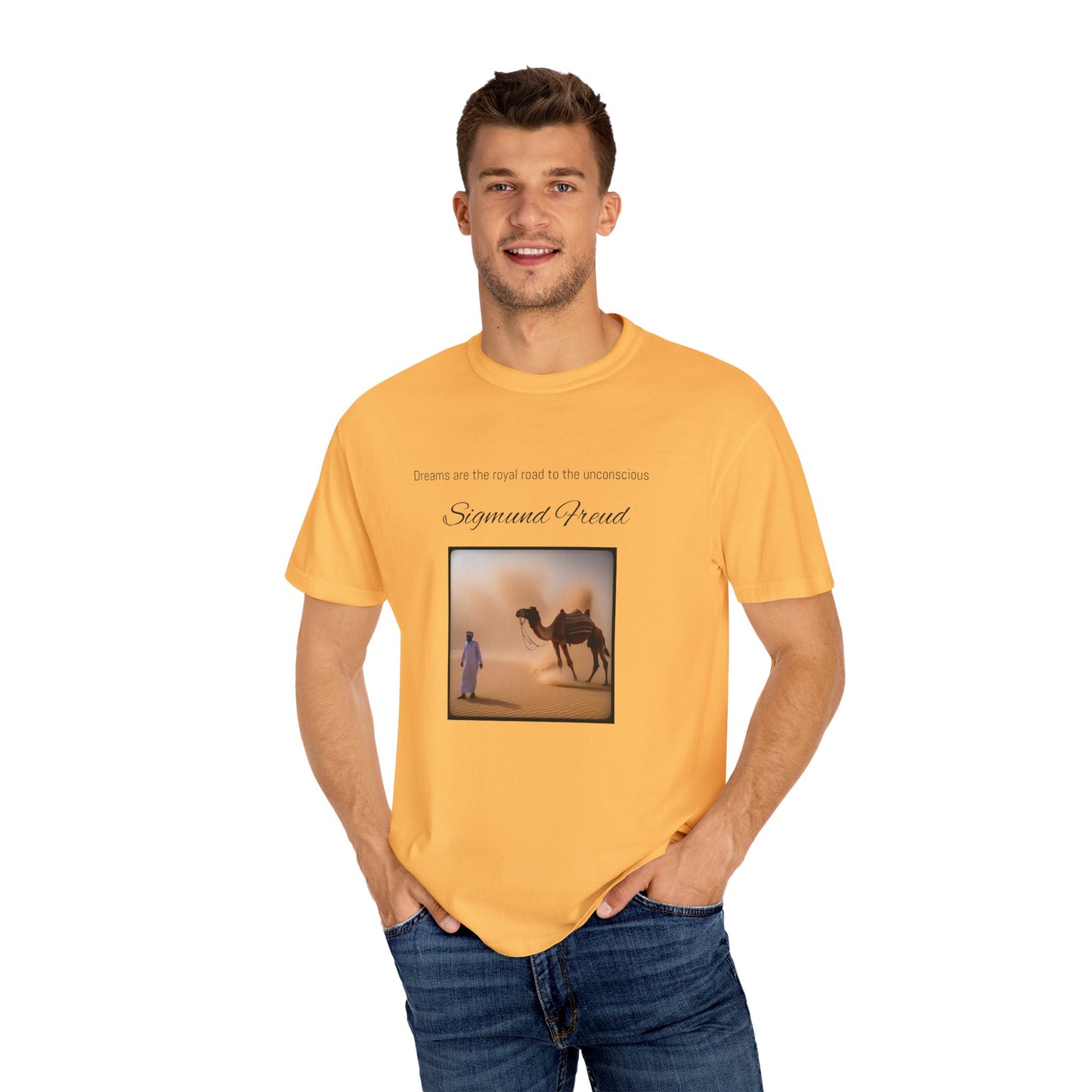 Freud quotes Unisex Garment-Dyed T-shirt