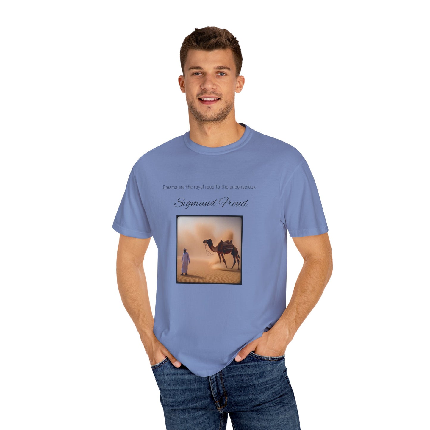 Freud quotes Unisex Garment-Dyed T-shirt