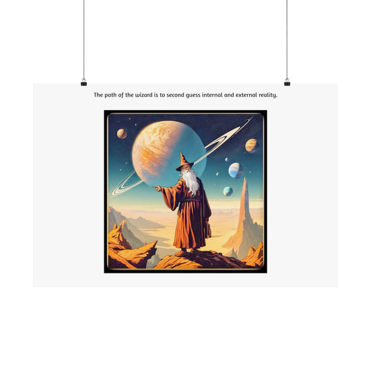 Wizard Matte Horizontal Posters