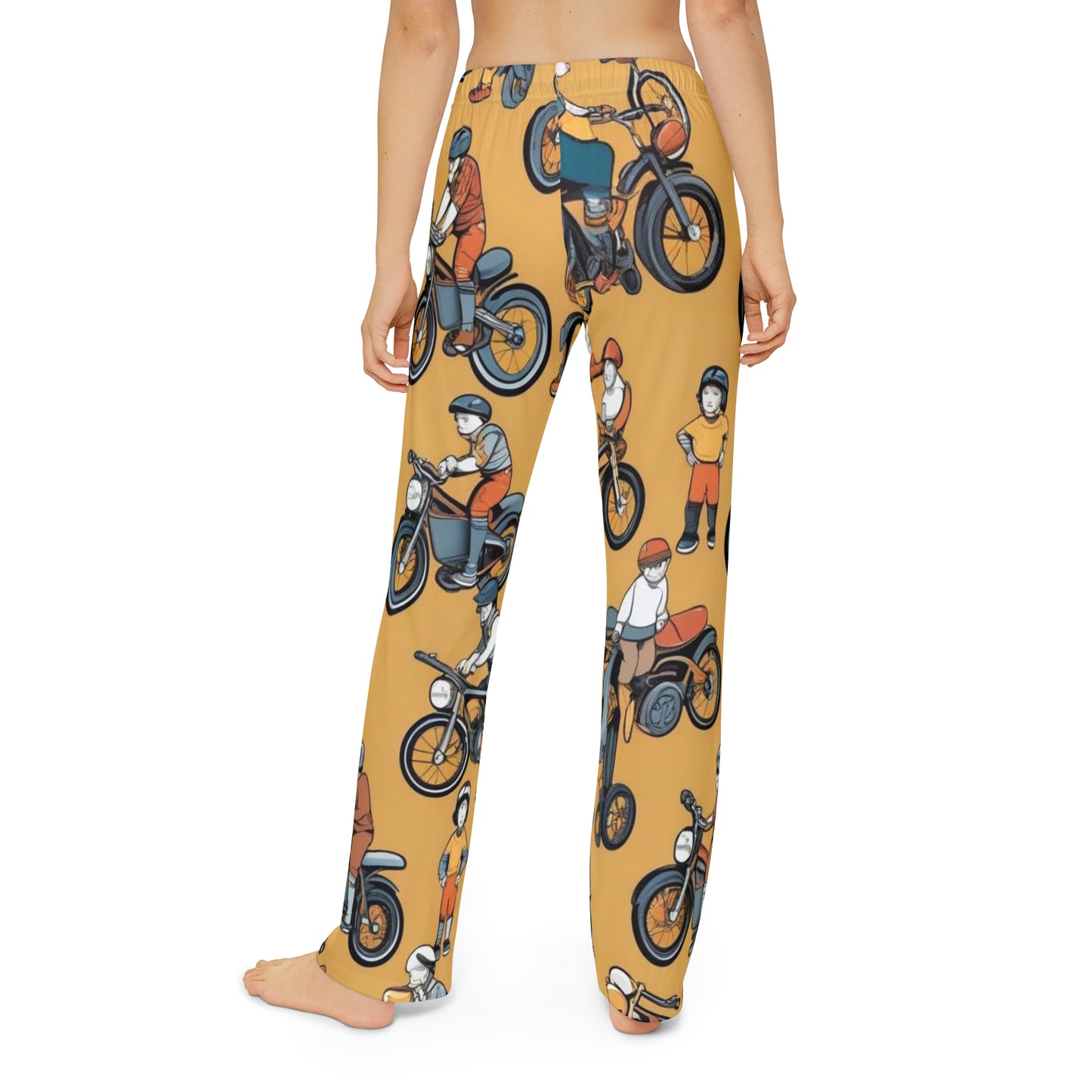 Bikes Kids Pajama Pants (AOP)