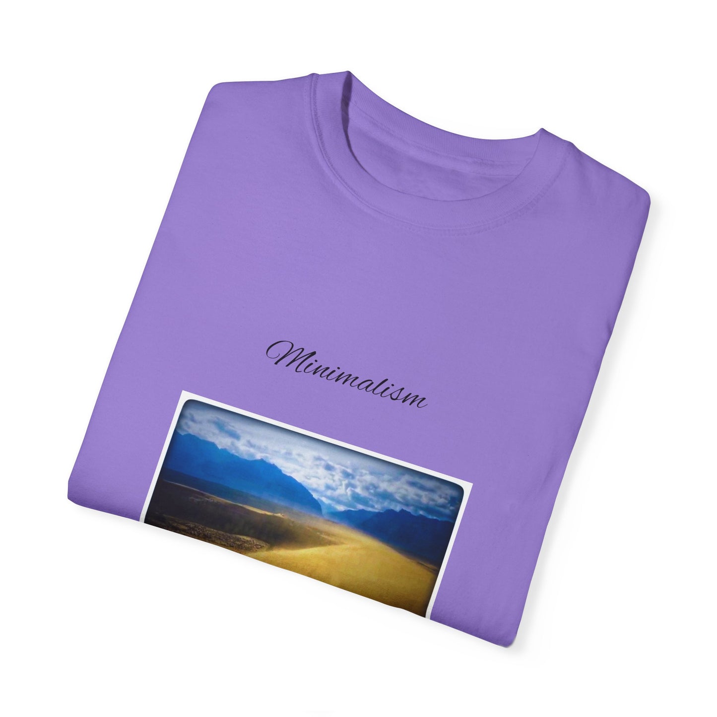 Minimalism Unisex Garment-Dyed T-shirt