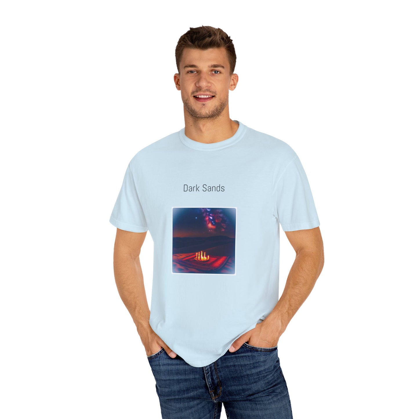 Dark Sands  Unisex Garment-Dyed T-shirt