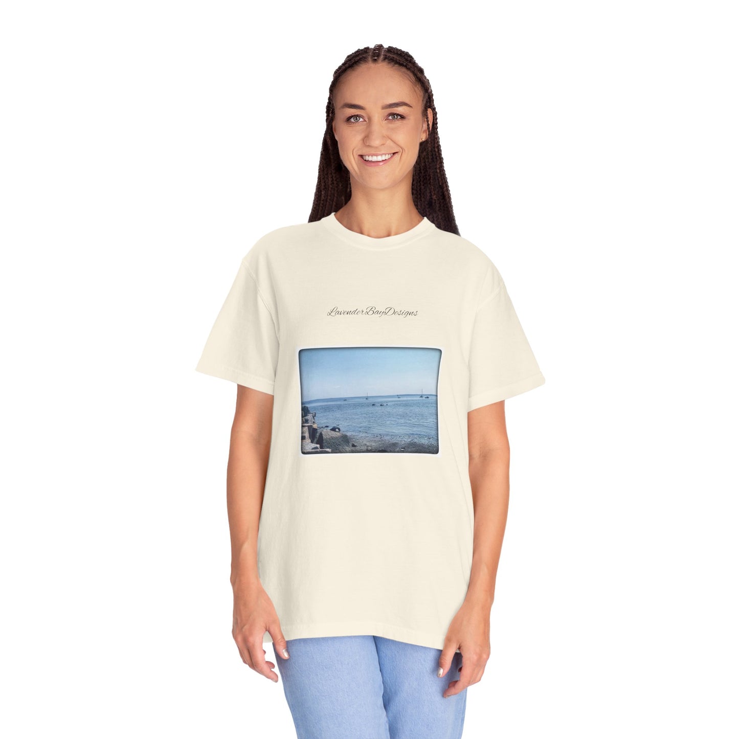 Baby blue Bay  Garment-Dyed T-shirt