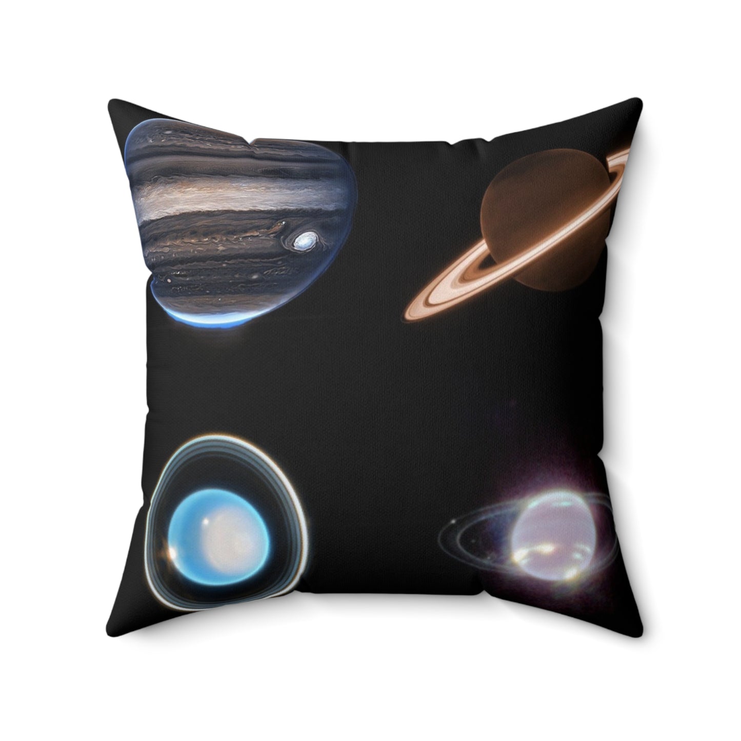 Space Spun Polyester Square Pillow