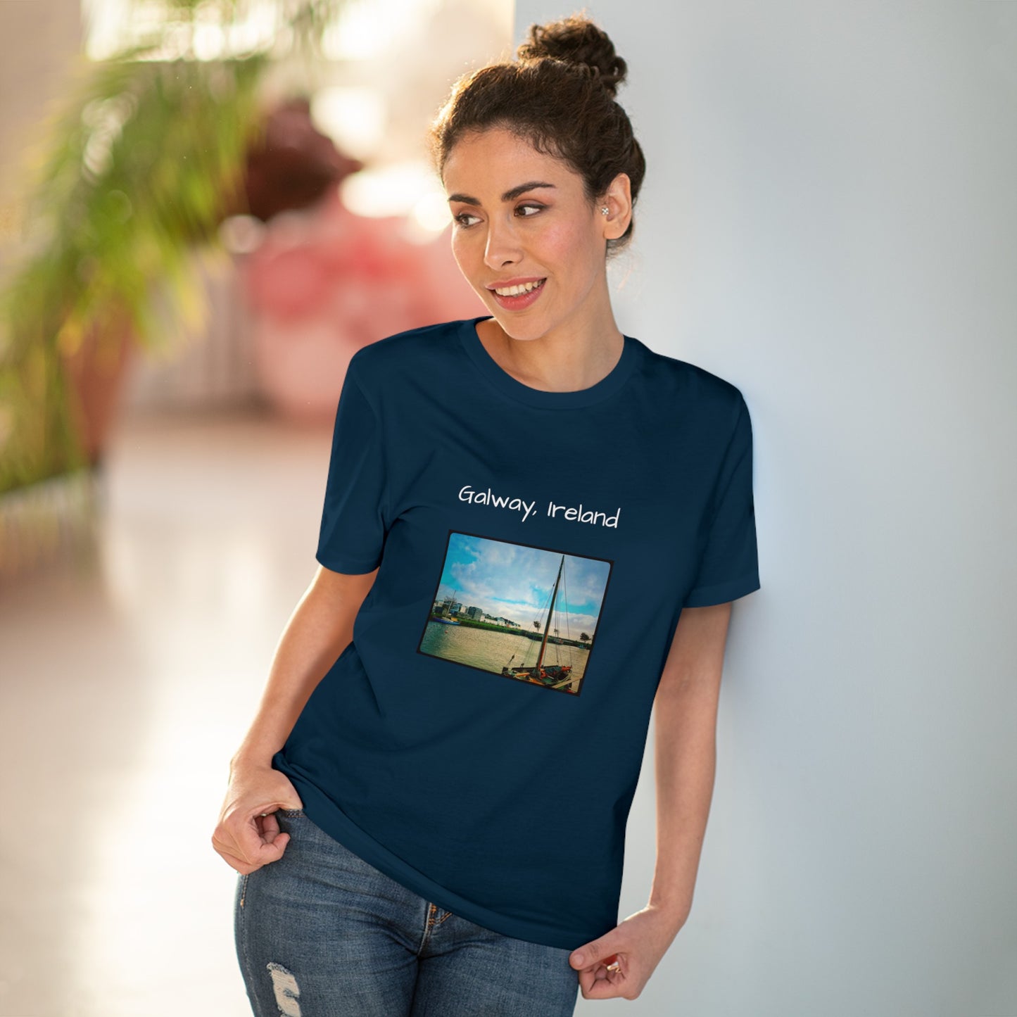 Galway, Ireland Travel Organic Creator T-shirt - Unisex