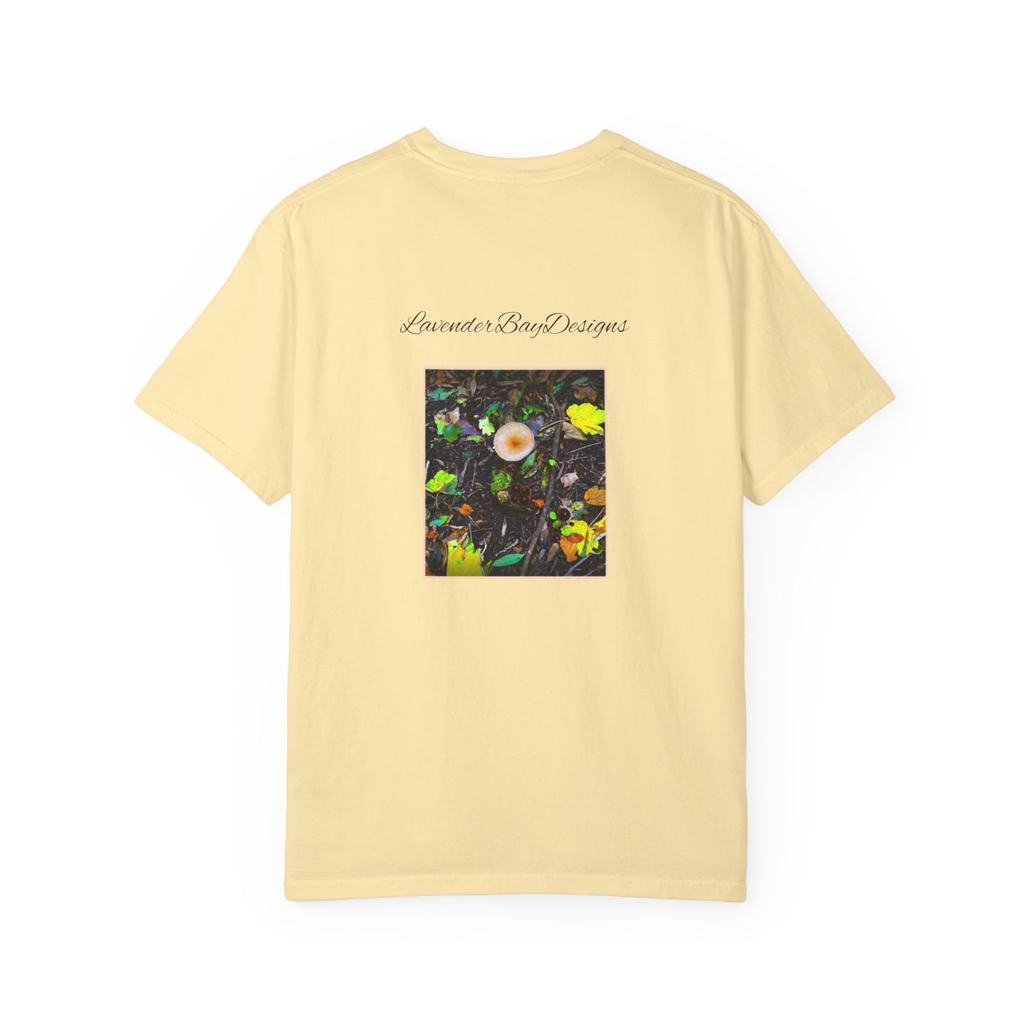 Floral Garden Unisex Garment-Dyed T-shirt