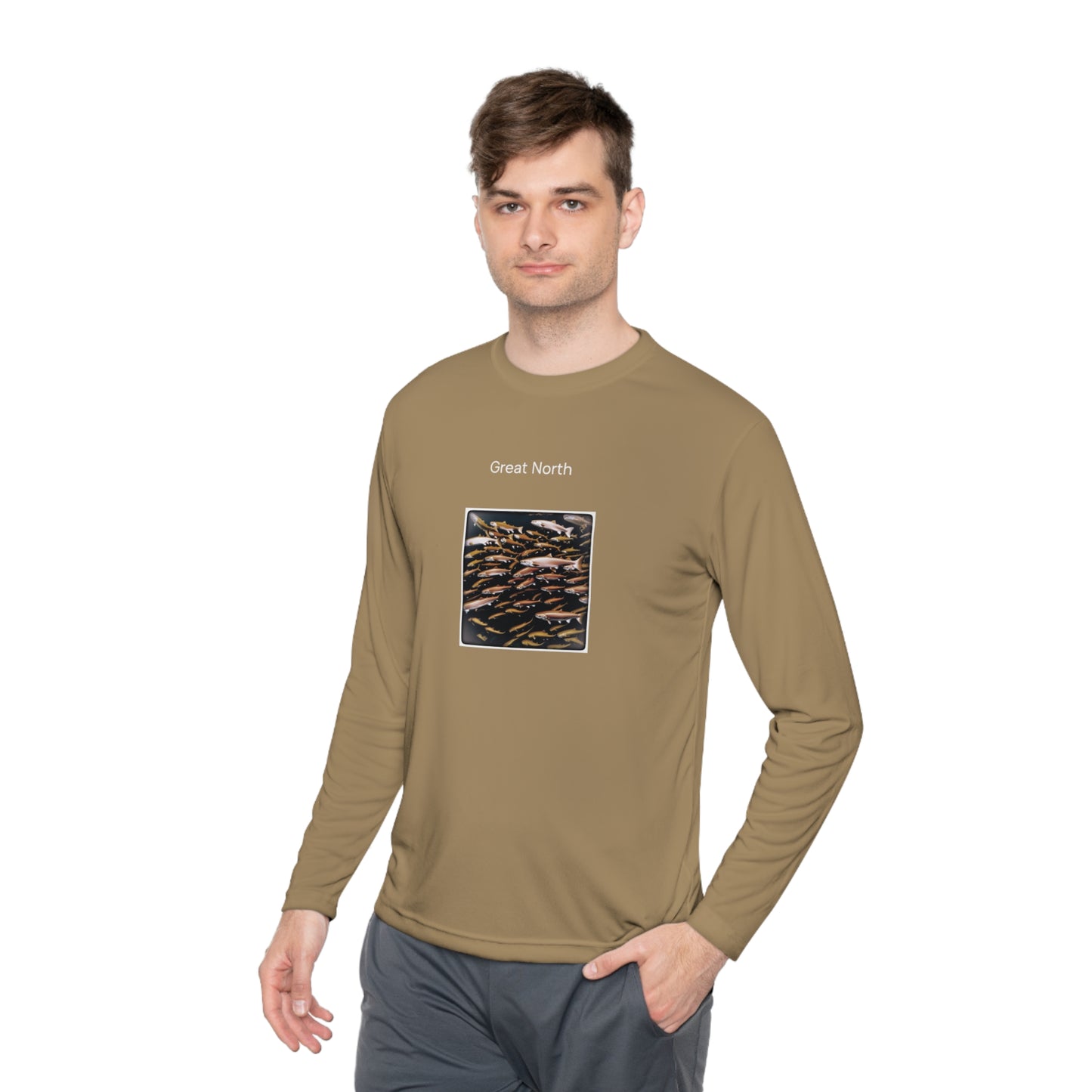 Great North Unisex Lightweight Long Sleeve Tee