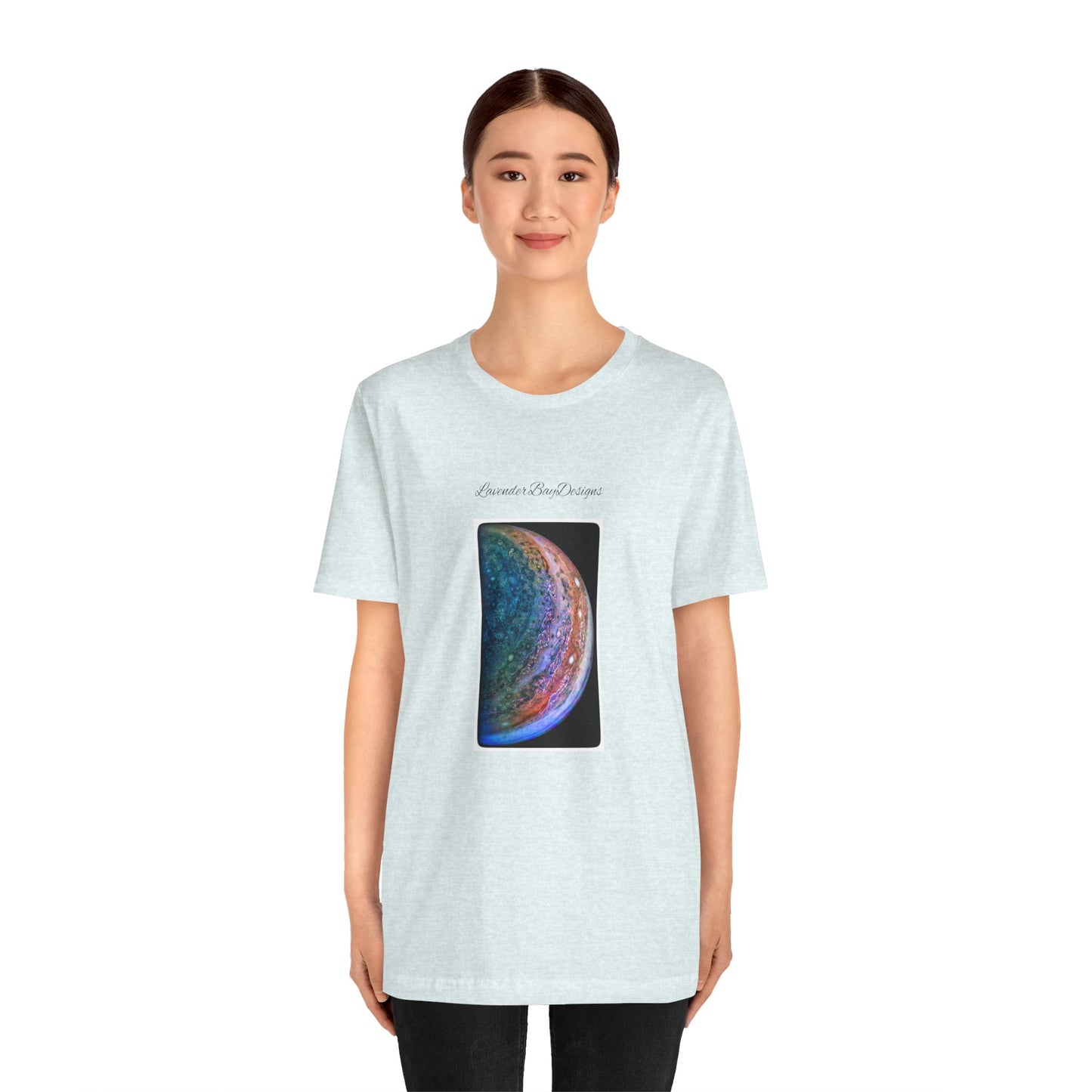 Marbled Pastel Unisex Jersey Short Sleeve Tee